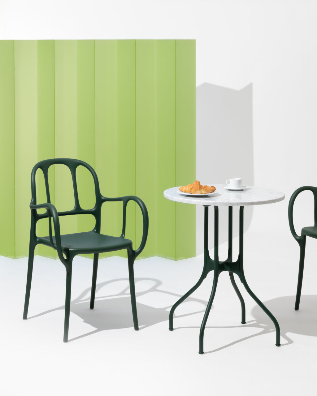 MILA burgundy outdoor chair