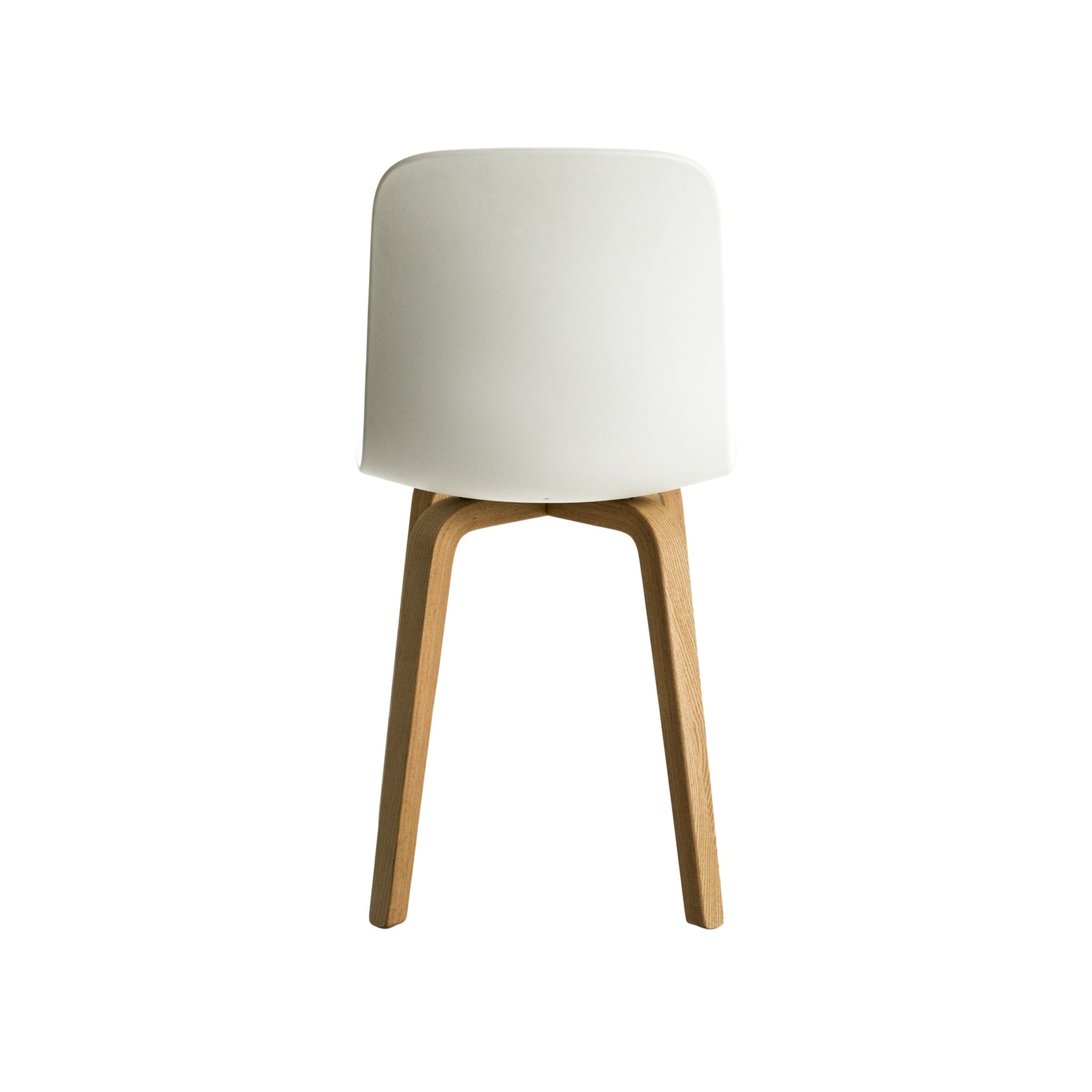SUBSTANCE chair in white with an ash base