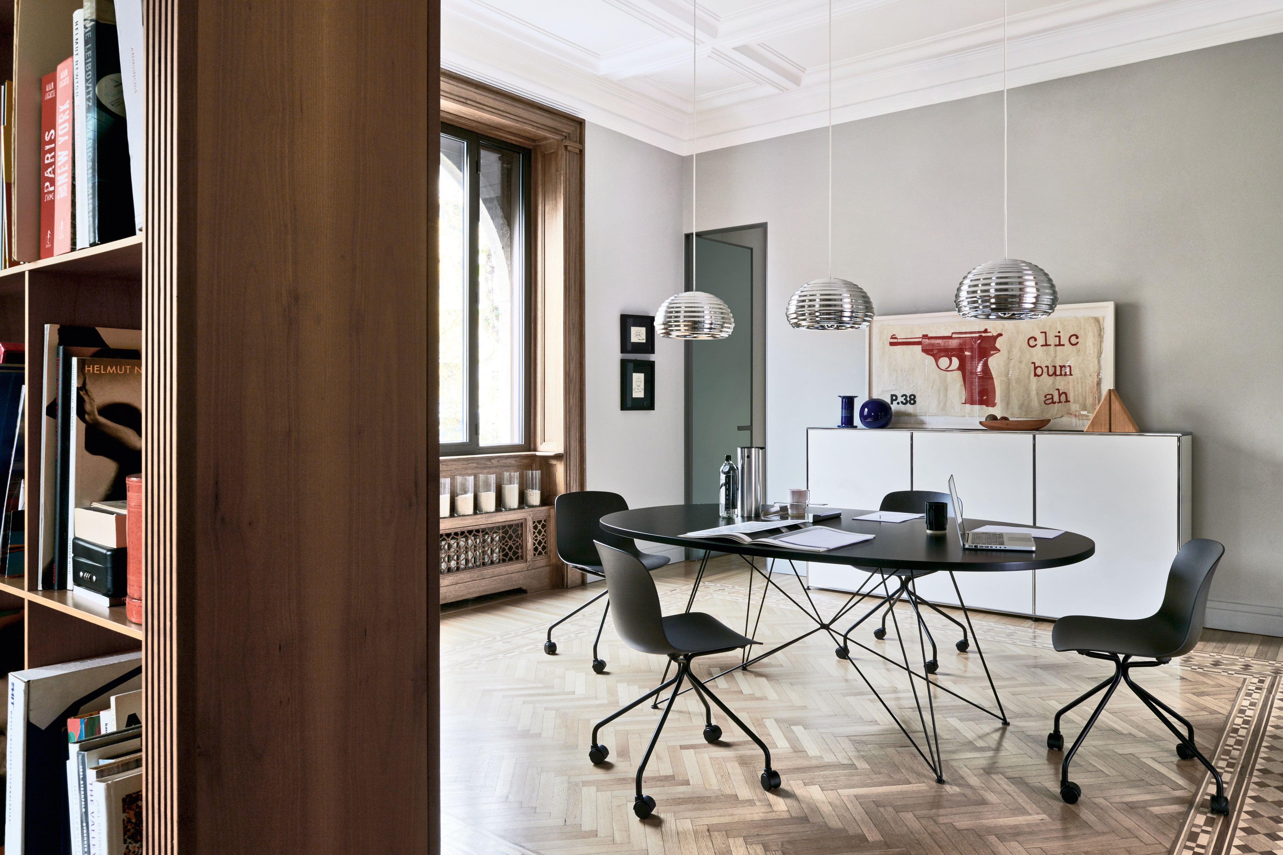 TROY orange office chair