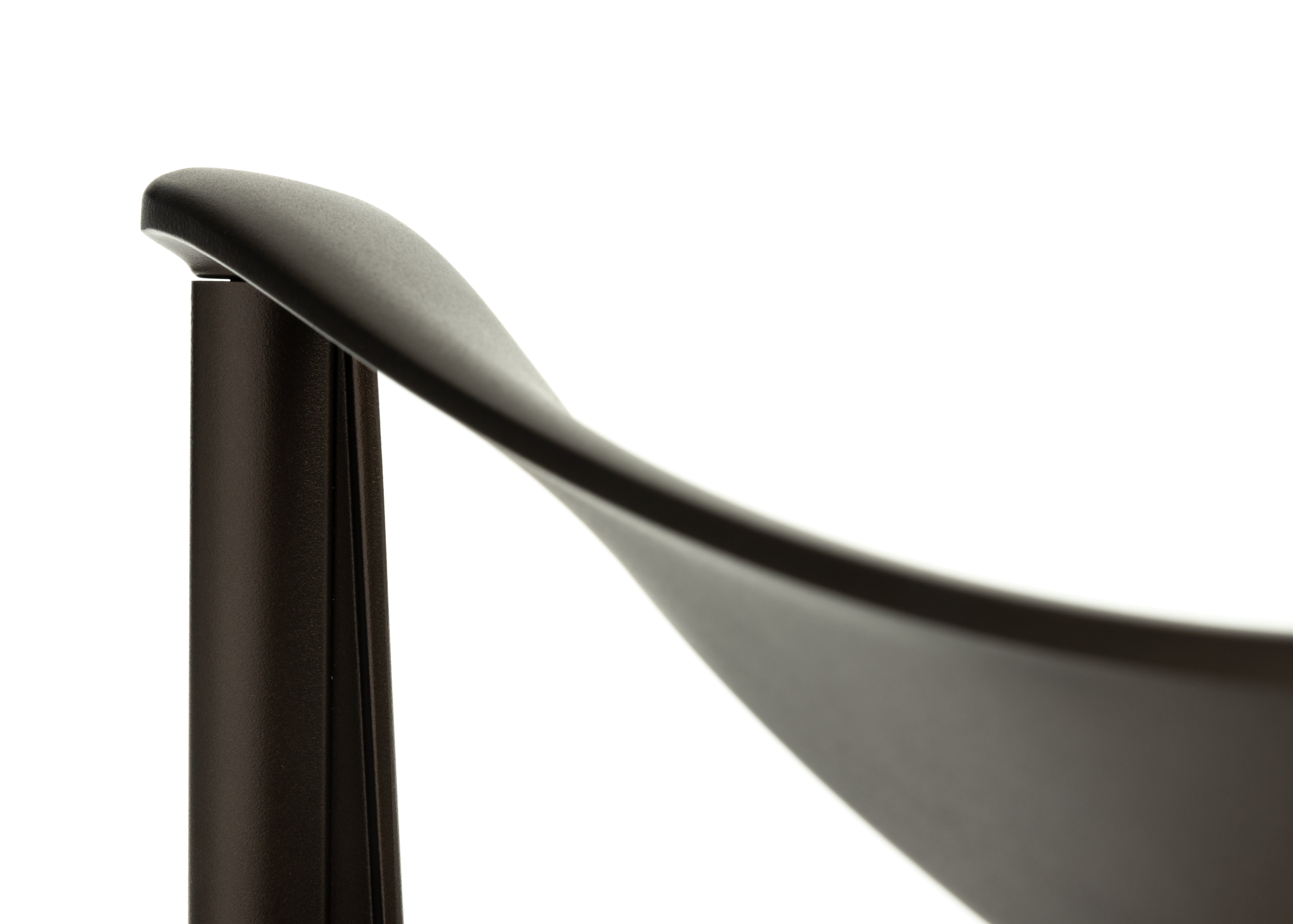 Židle VENICE zelená kůže s tmavě hnědým podstavcem