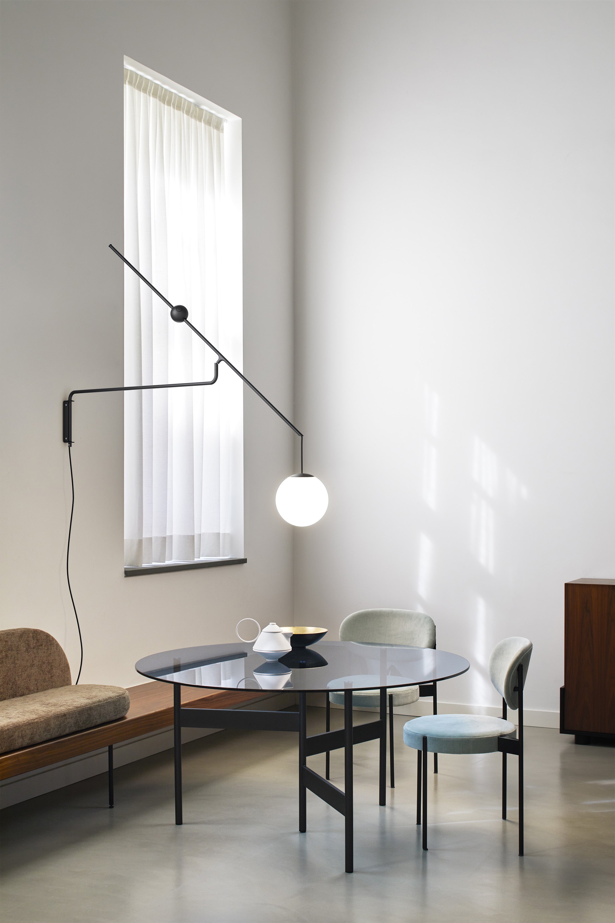 Nástěnná lampa MALAMATA mosazná