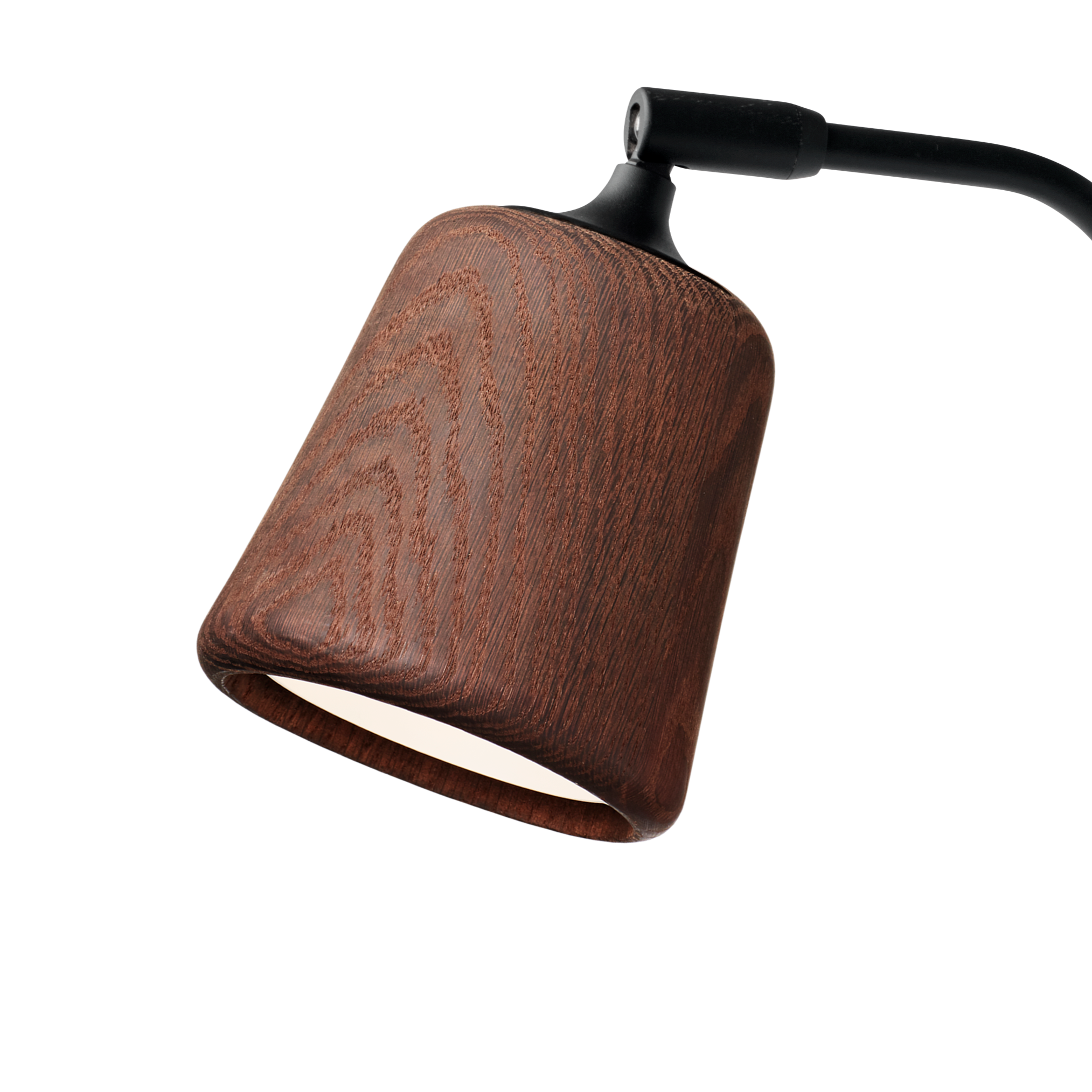 Stolní lampa MATERIAL kouřový dub