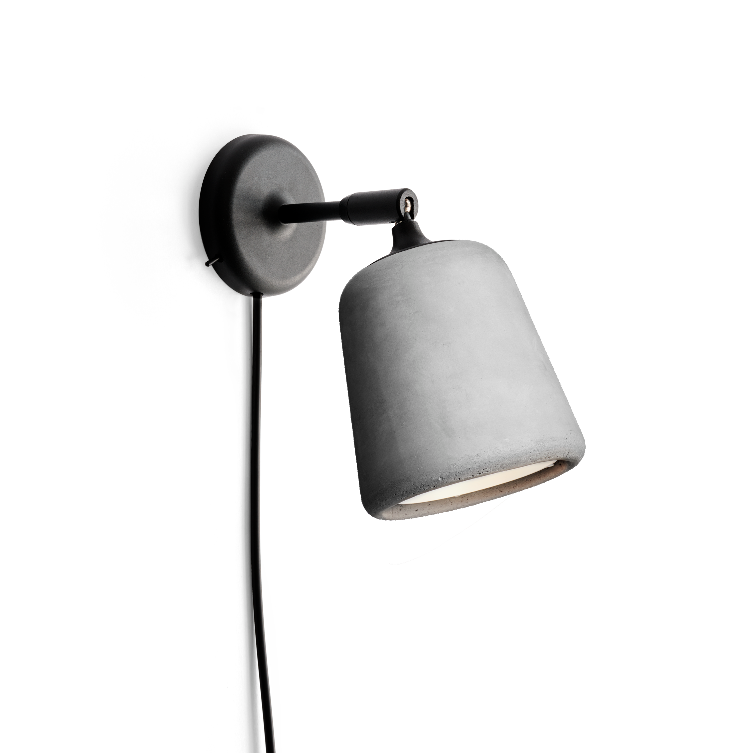 Nástěnná lampa MATERIÁL světlý cement