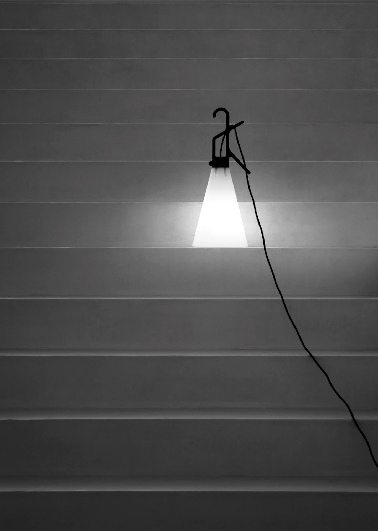 Venkovní lampa MAYDAY černá