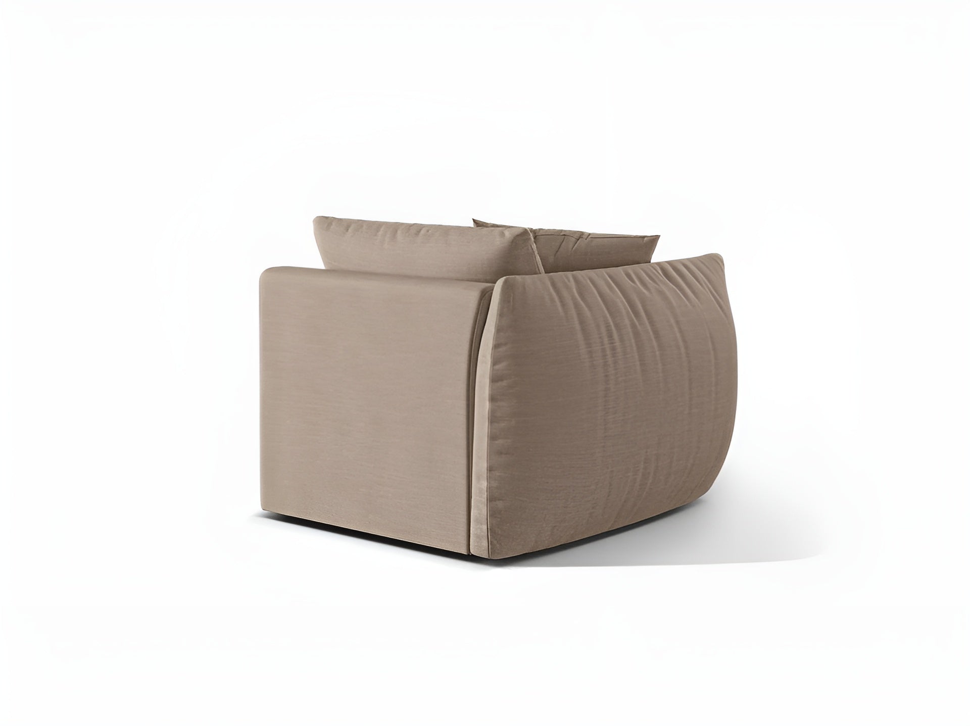 Modulární pohovka CHRIS - levý prvek pískový šenil