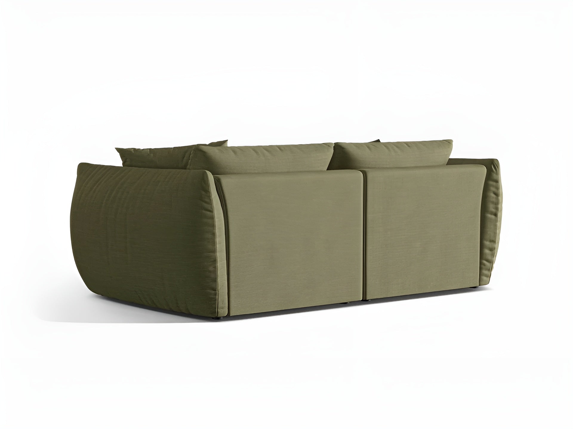 Sofa pro 3 osoby CHRIS jasně zelený šenil