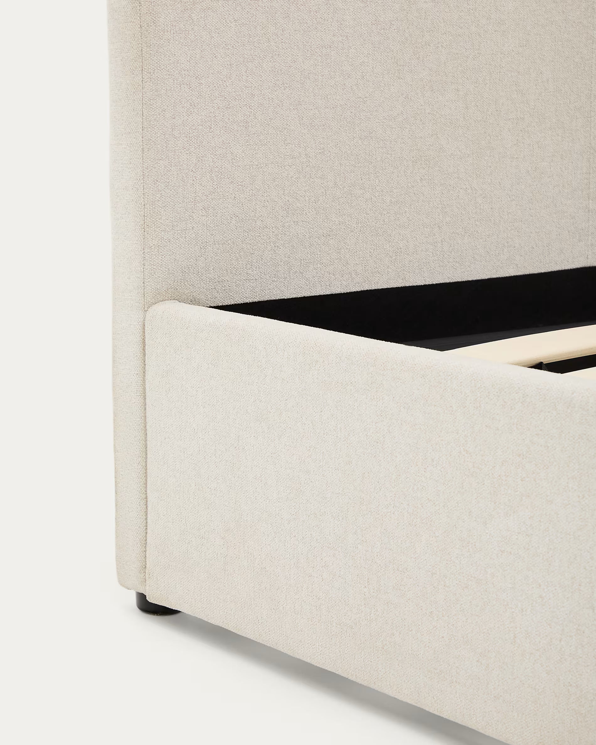 Postel s úložným prostorem NAHIRI béžová