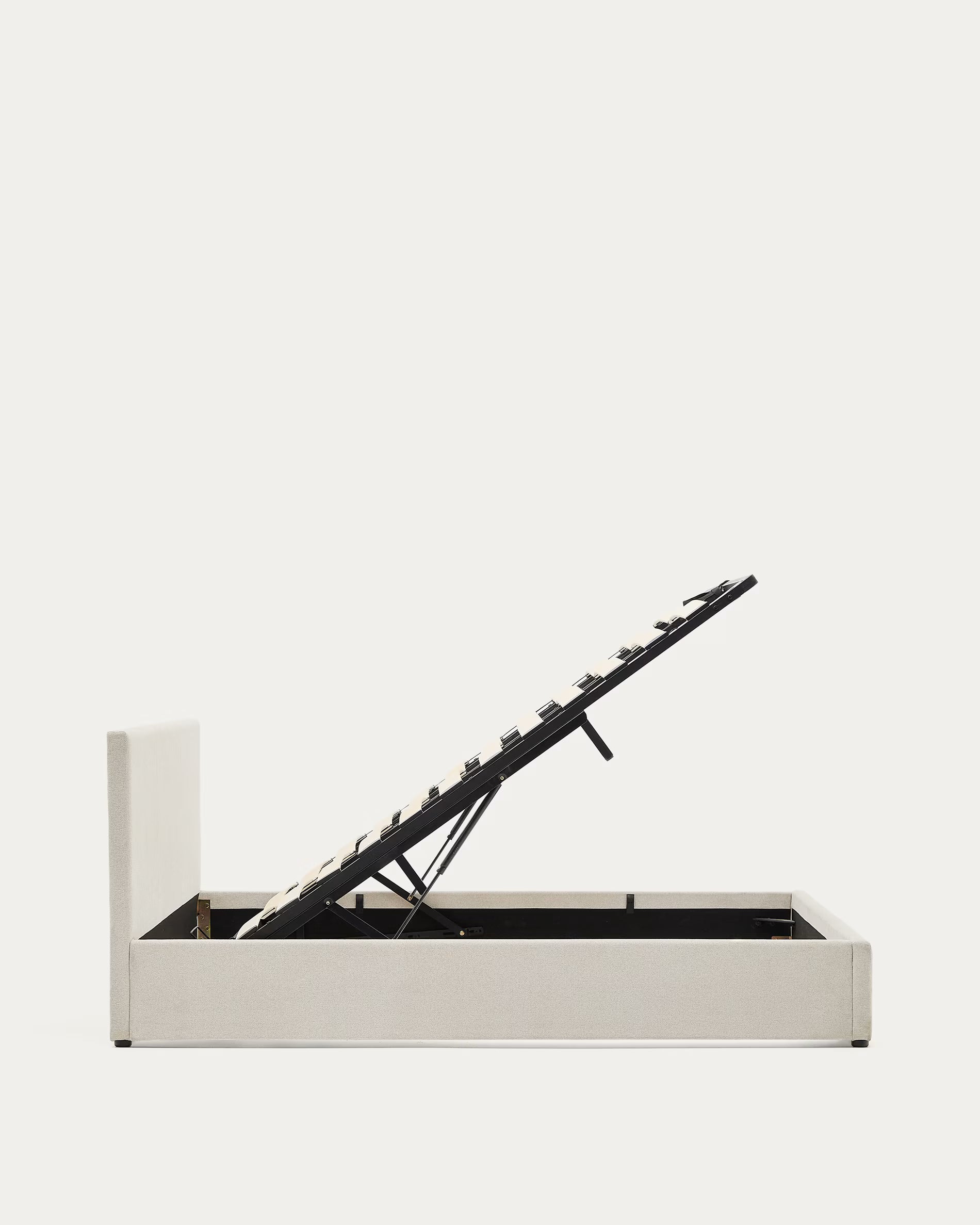 Postel s úložným prostorem NAHIRI béžová