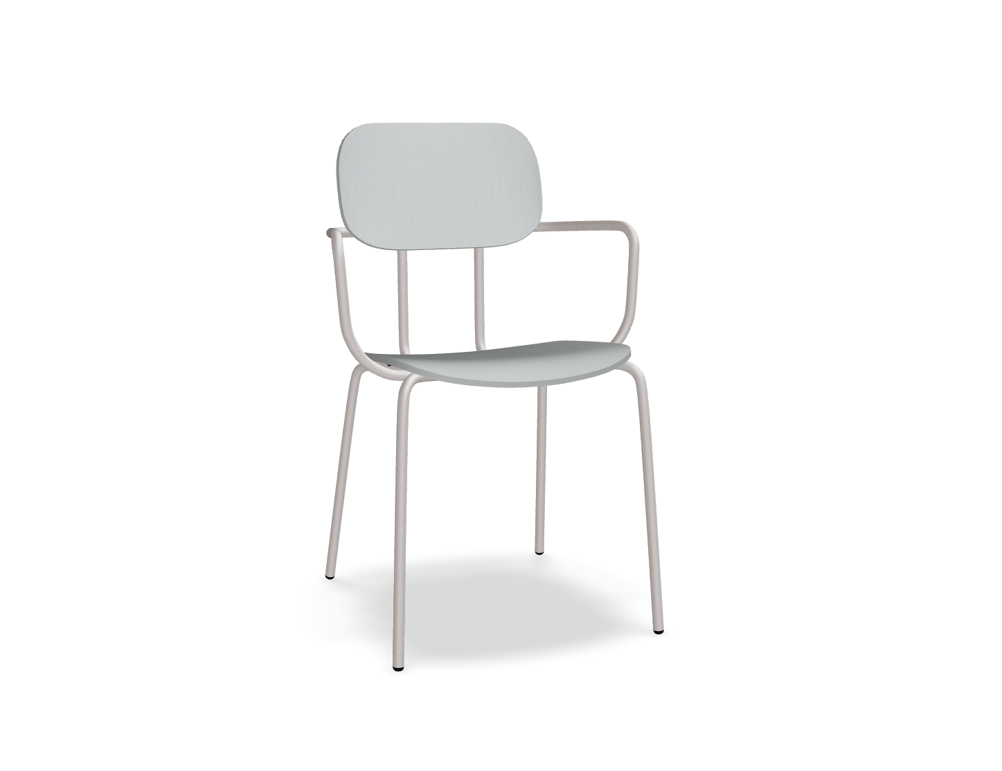 Krzesło NEW SCHOOL beżowa podstawa do jadalni