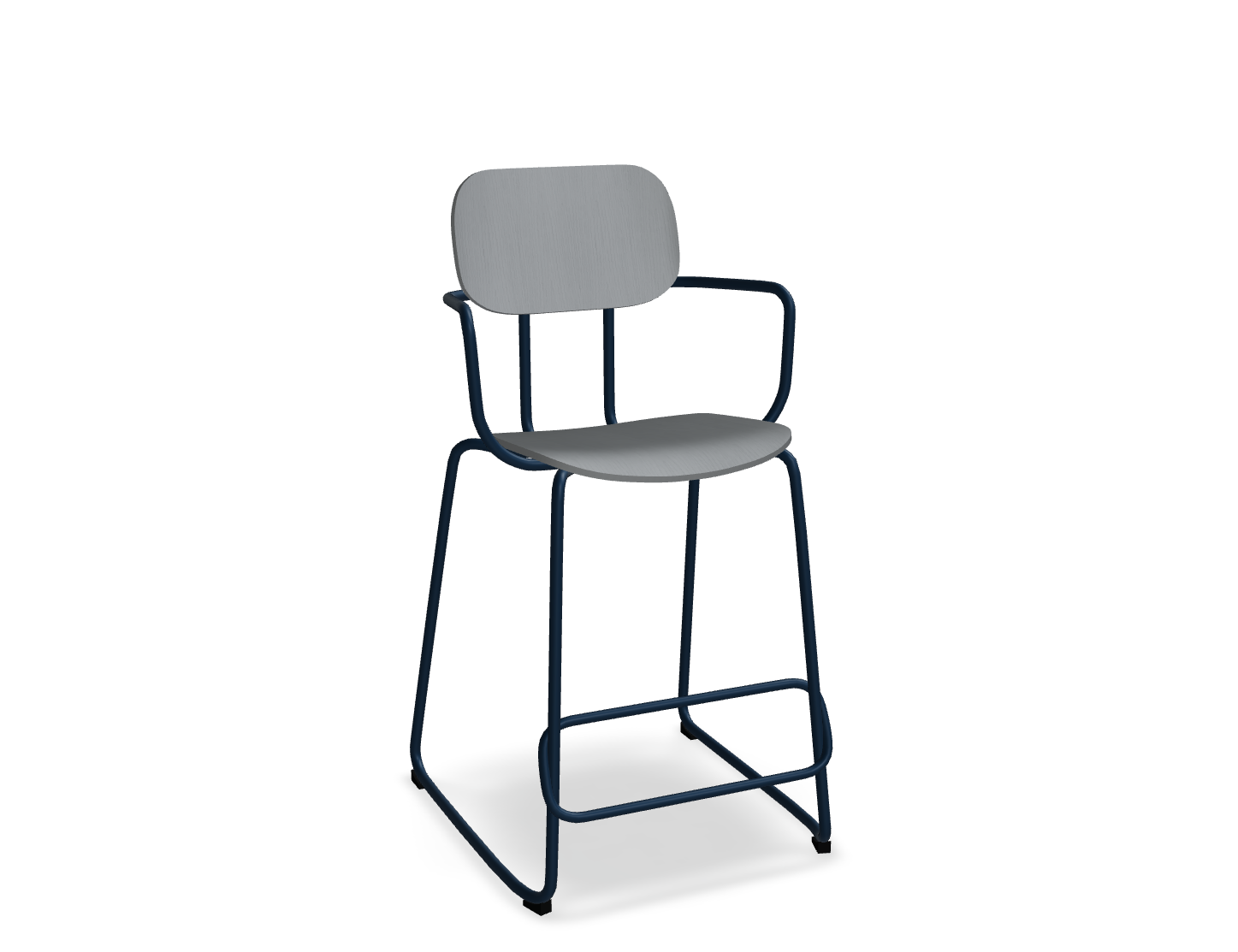 Hoker NEW SCHOOL niebieska podstawa – metal, .mdd