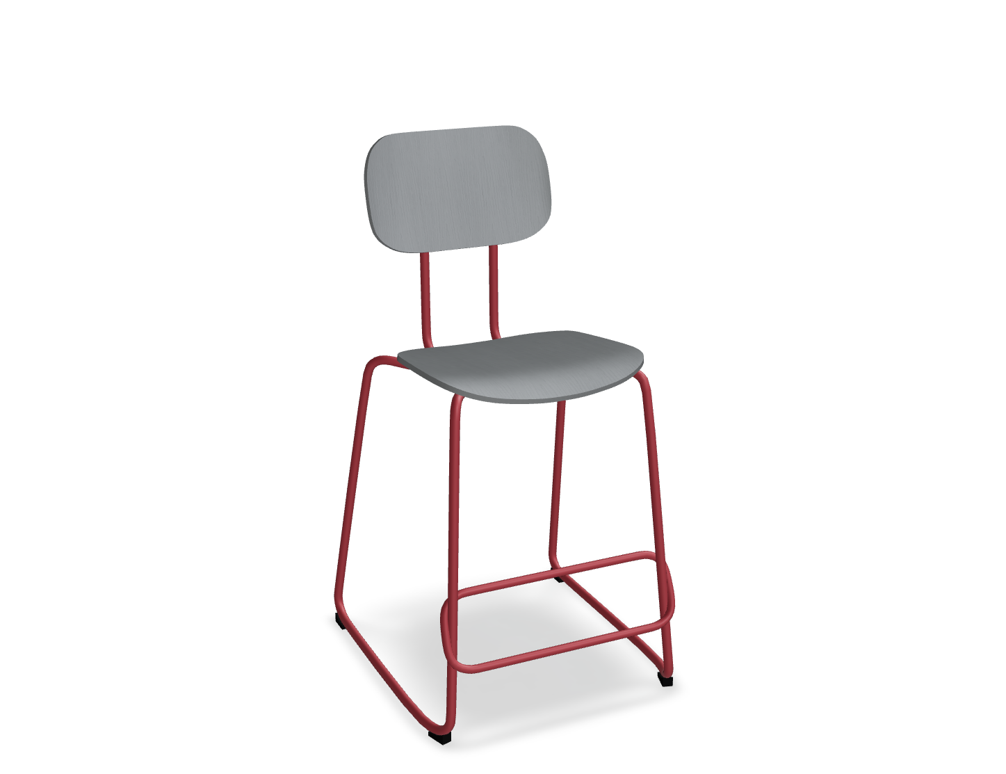 Hoker NEW SCHOOL czerwona podstawa – .mdd