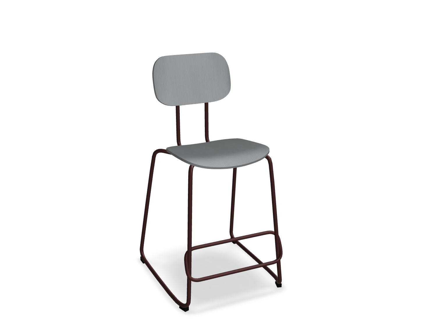 Hoker NEW SCHOOL bordowa podstawa – .mdd