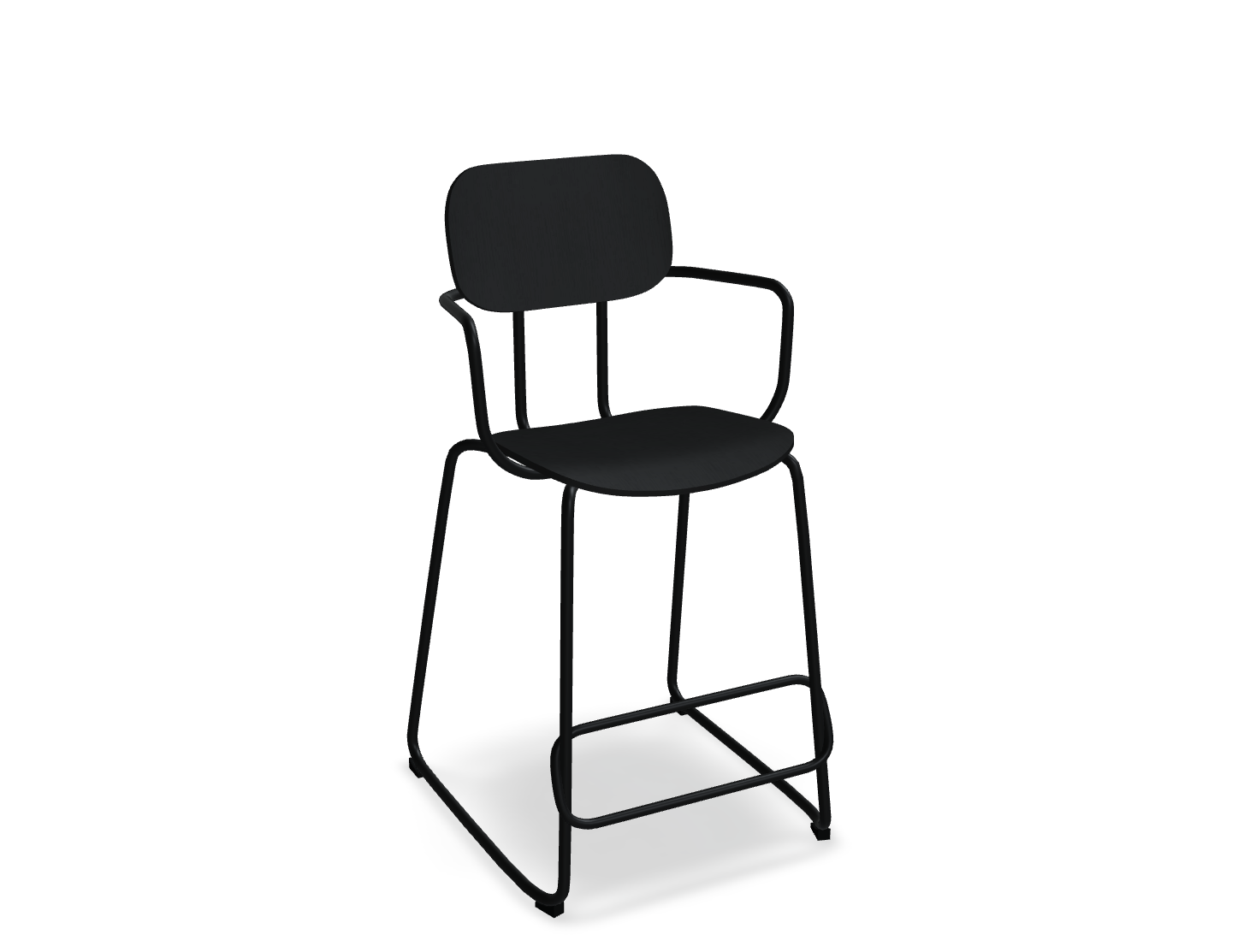 Hoker NEW SCHOOL czarna podstawa – metal, .mdd