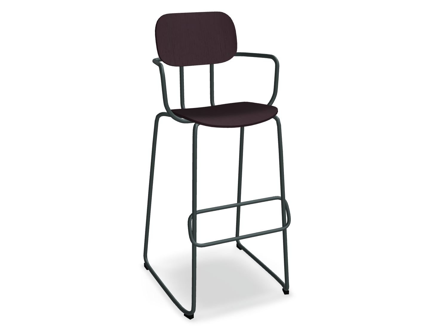 Hoker NEW SCHOOL ciemnozielona podstawa – .mdd