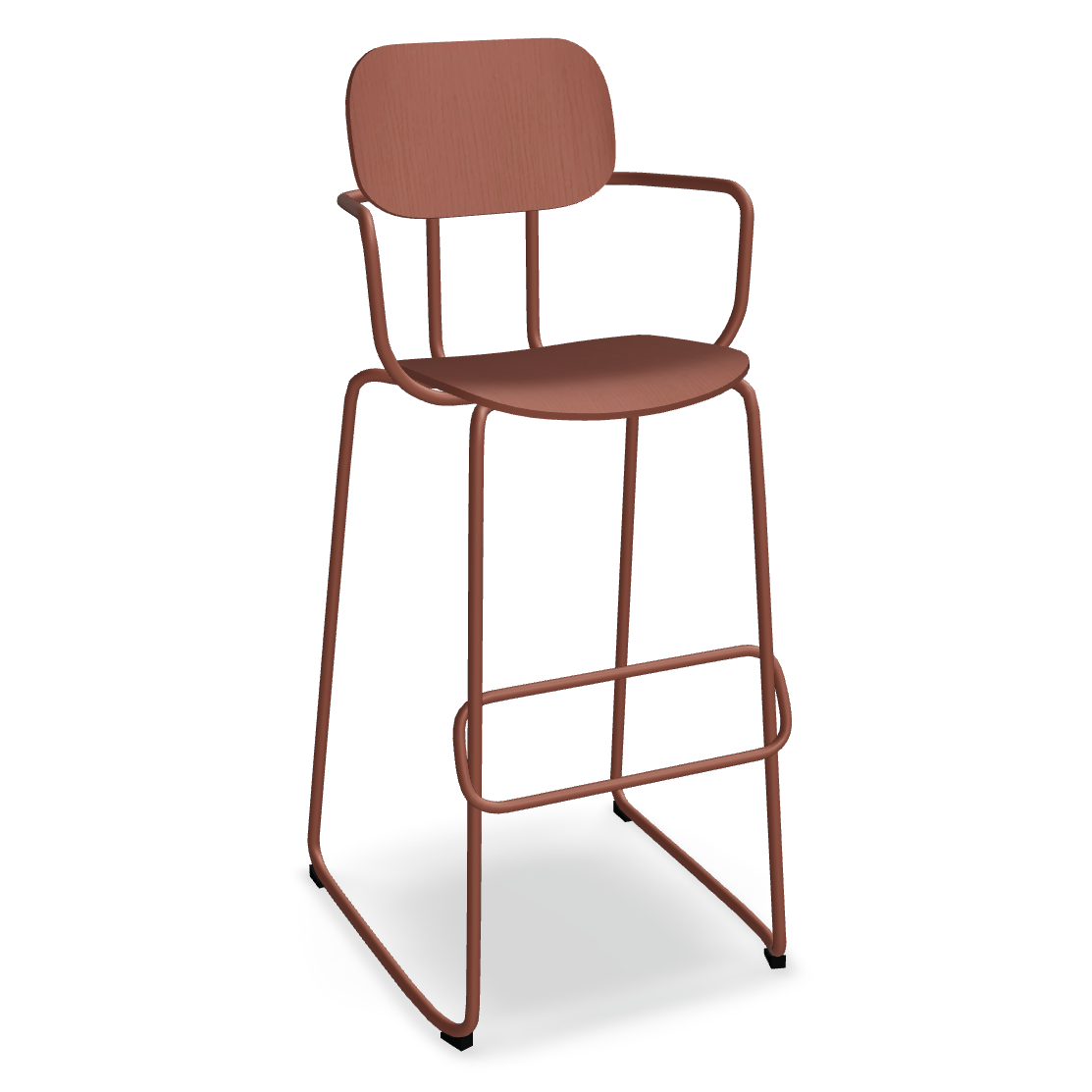Hoker NEW SCHOOL ceglasta podstawa – .mdd