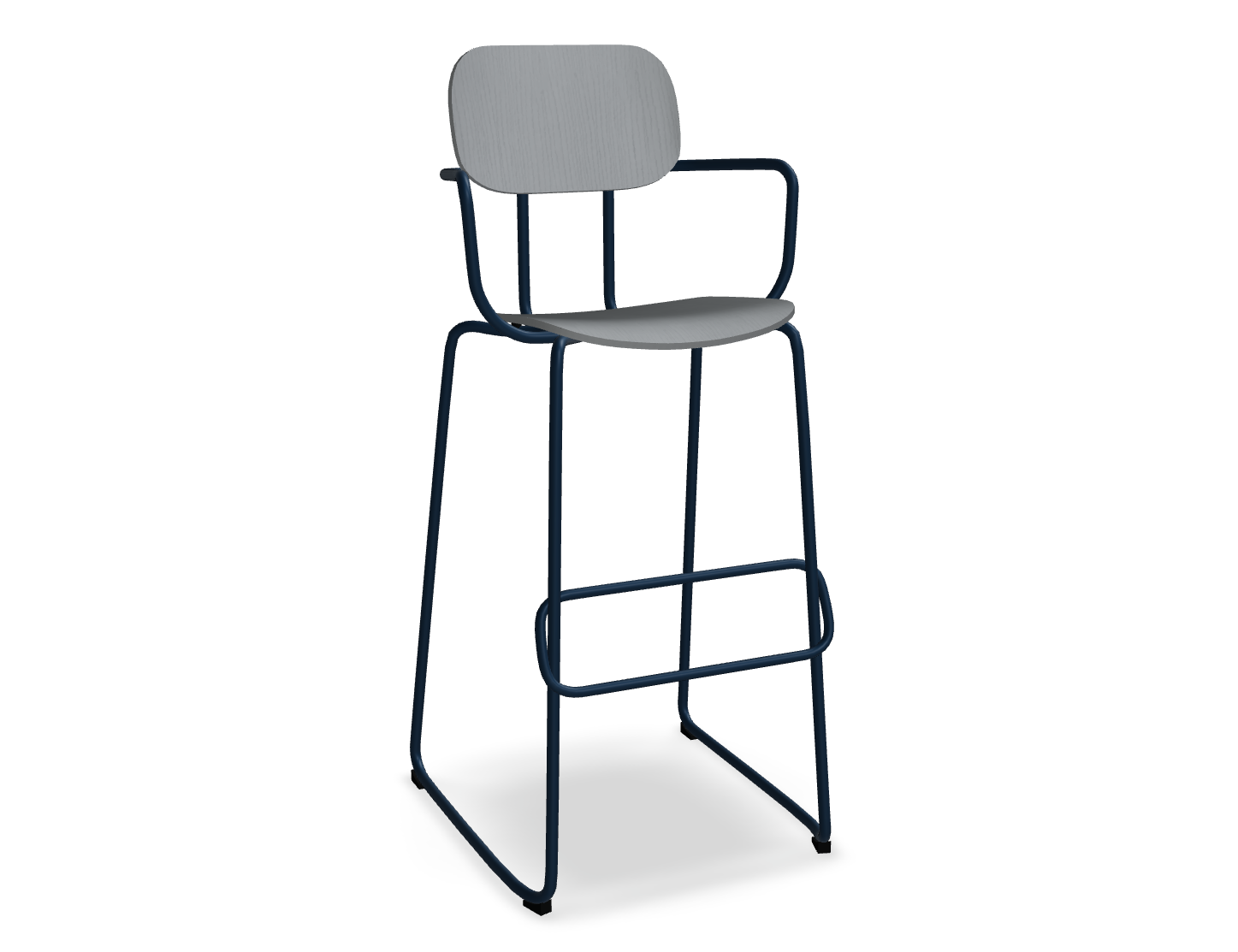 Hoker NEW SCHOOL niebieska podstawa do kuchni – .mdd