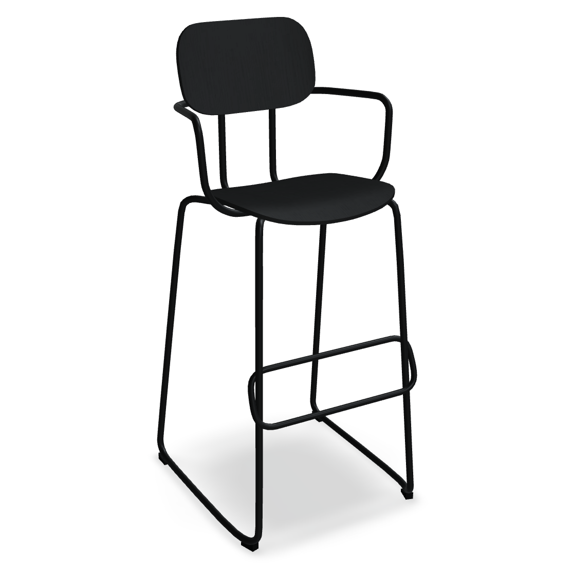 Hoker NEW SCHOOL czarna podstawa – .mdd