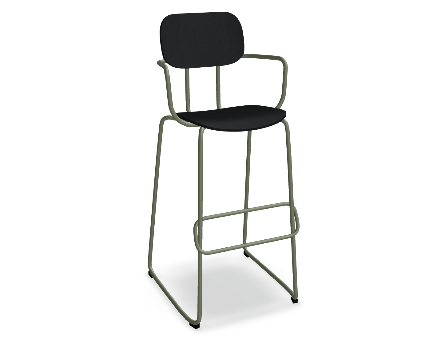 Hoker NEW SCHOOL oliwkowa podstawa – metal, .mdd
