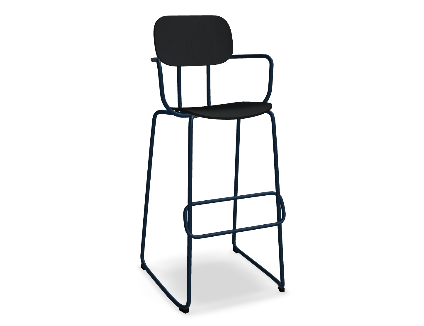 Hoker NEW SCHOOL niebieska podstawa – metal
