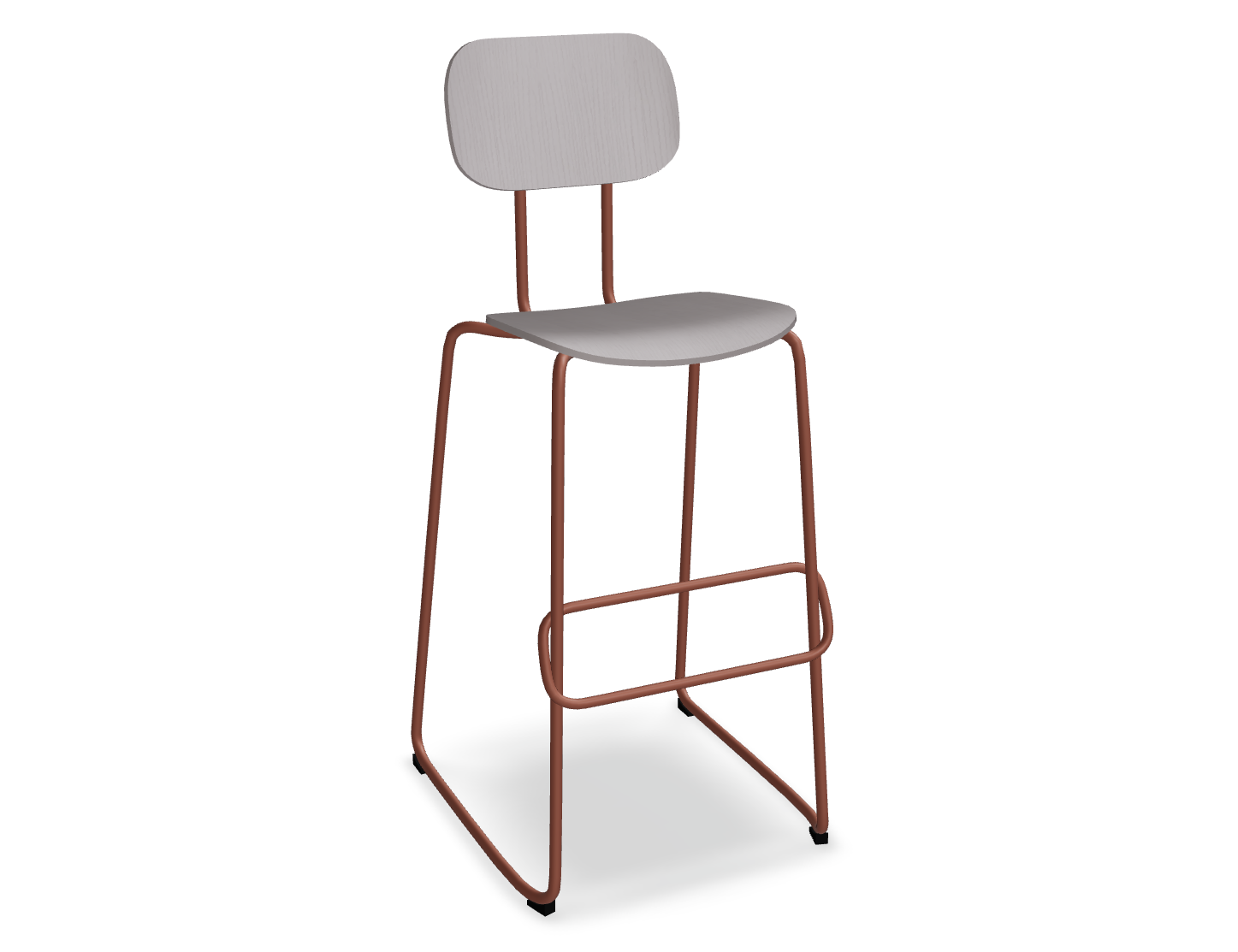 Hoker NEW SCHOOL ceglasta podstawa – metal, .mdd