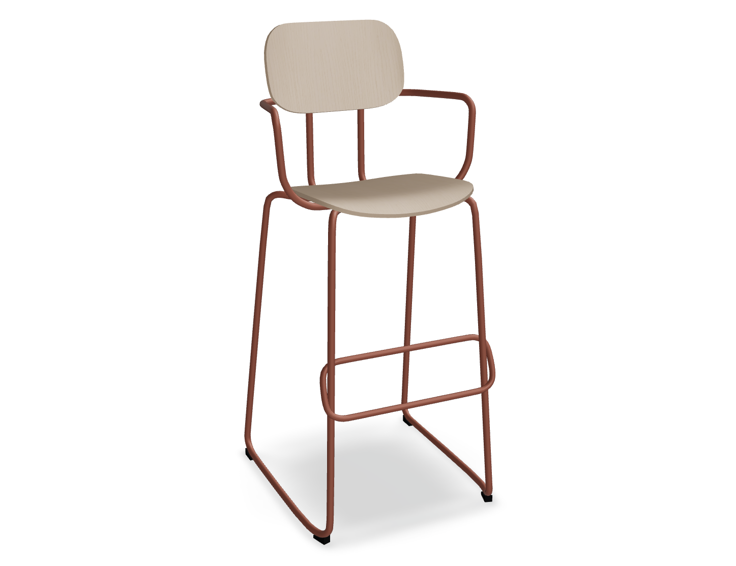 Hoker NEW SCHOOL ceglasta podstawa do kuchni