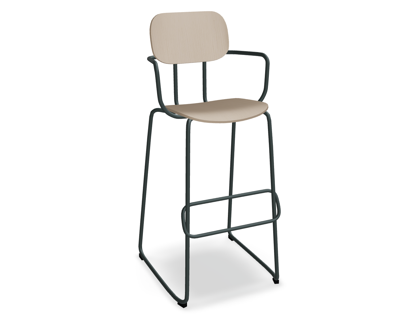 Hoker NEW SCHOOL ciemnozielona podstawa, marka .mdd