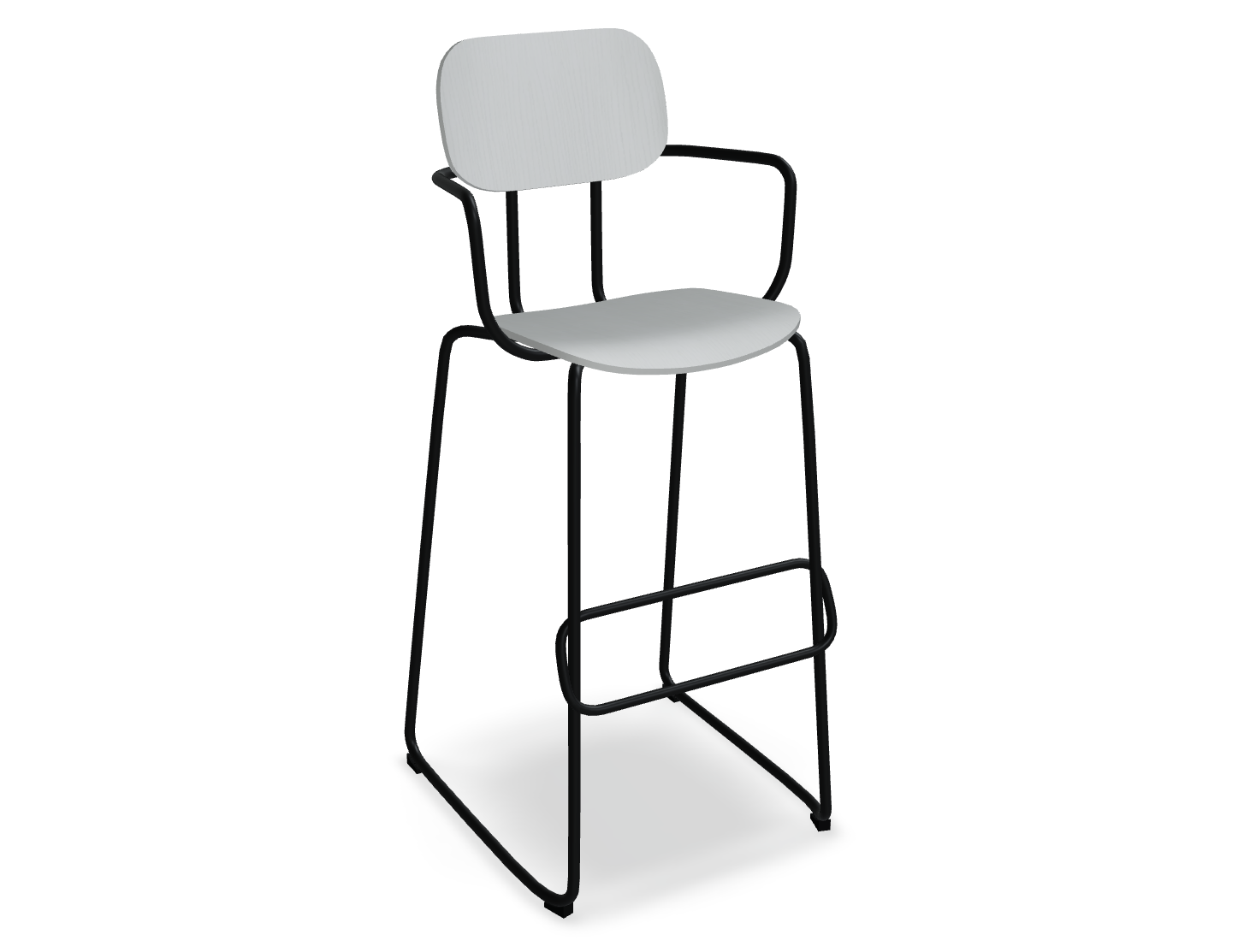 Hoker NEW SCHOOL czarna podstawa – metal, .mdd