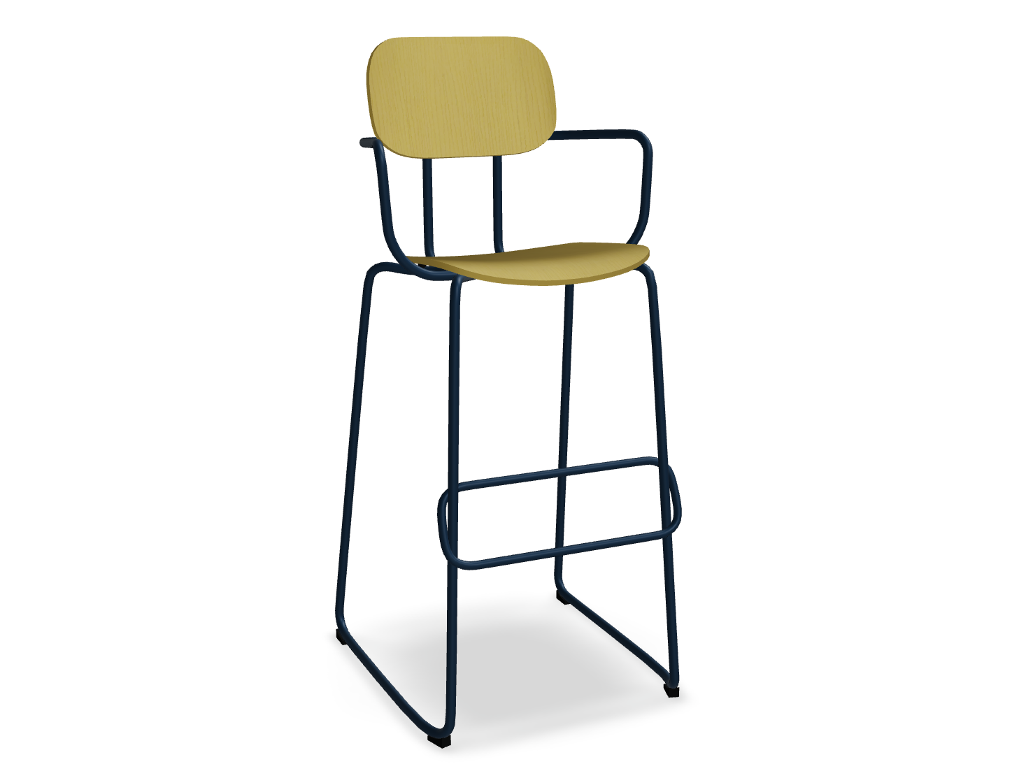 Hoker NEW SCHOOL niebieska podstawa – styl nowoczesny