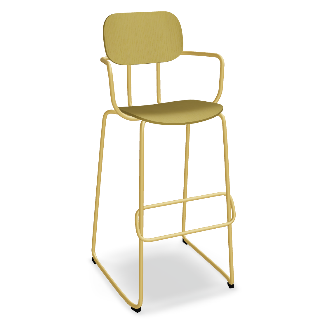 Hoker NEW SCHOOL żółta podstawa – .mdd