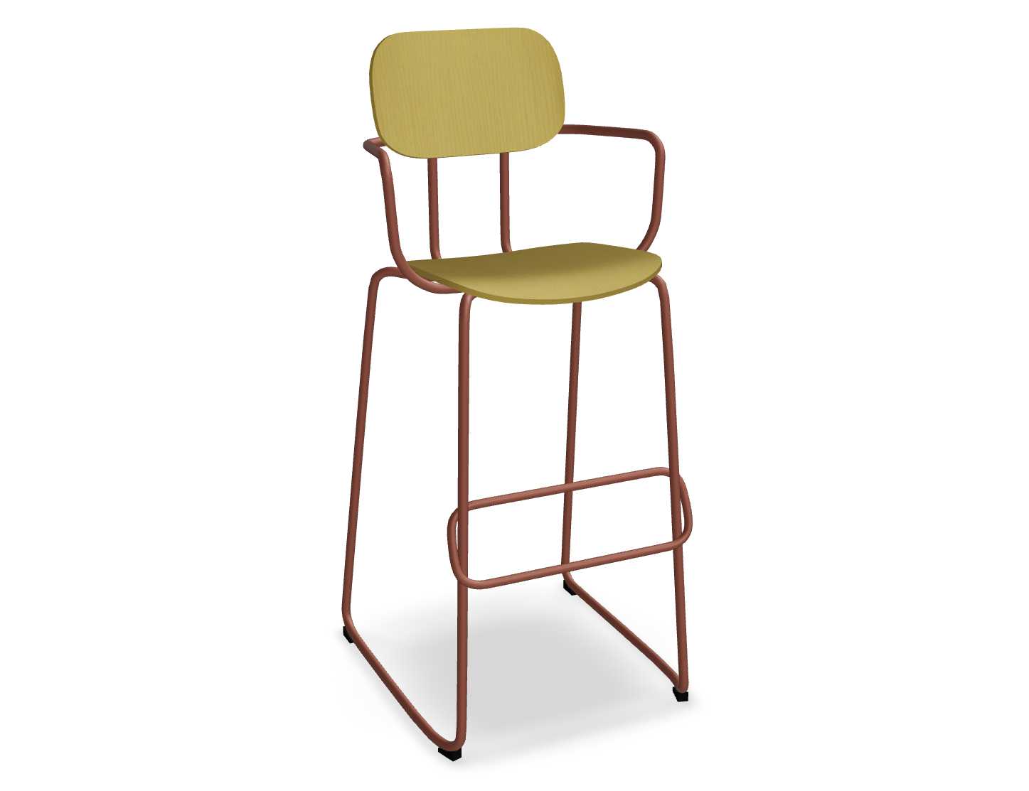 Hoker NEW SCHOOL ceglasta podstawa – .mdd