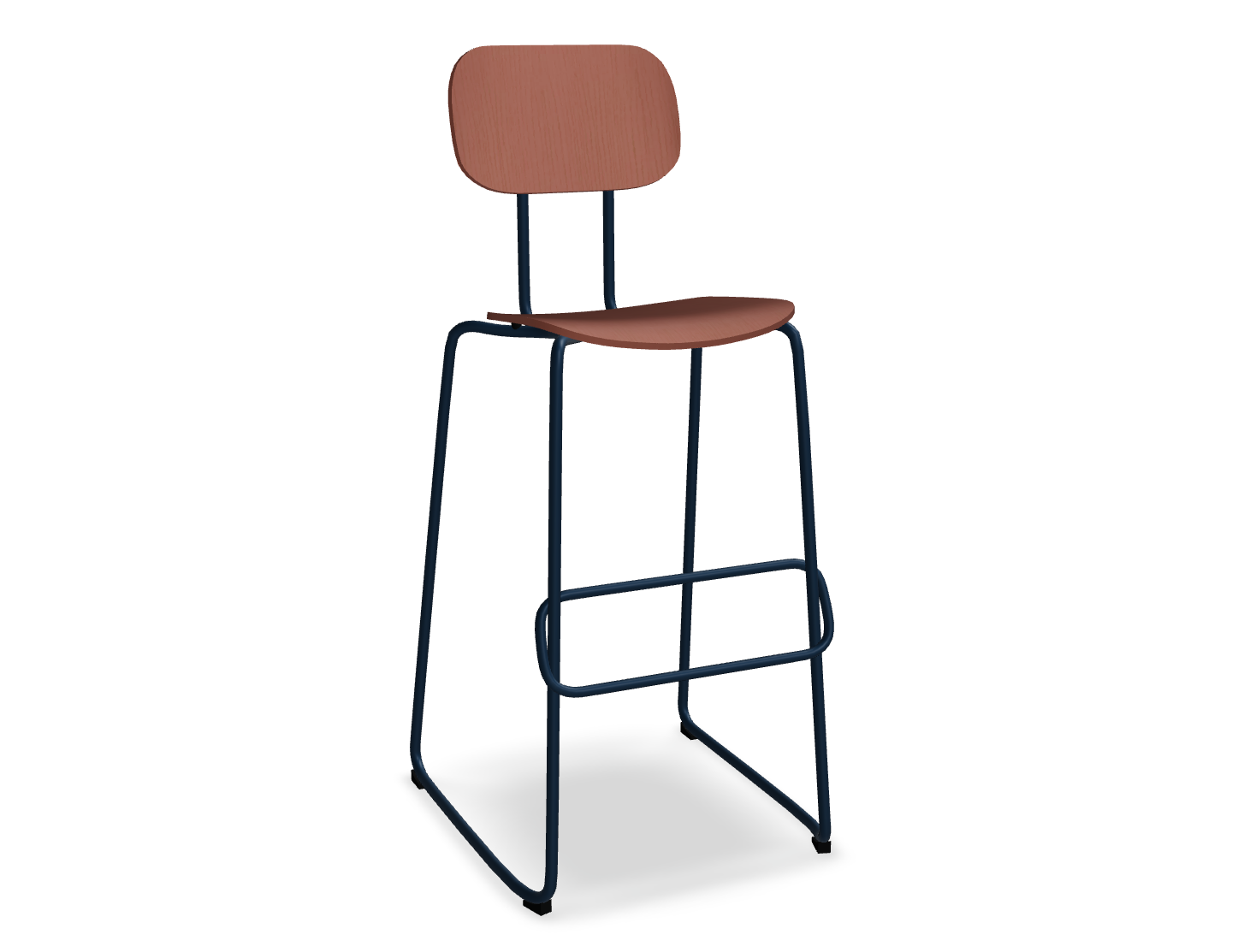 Hoker NEW SCHOOL niebieska podstawa – metal