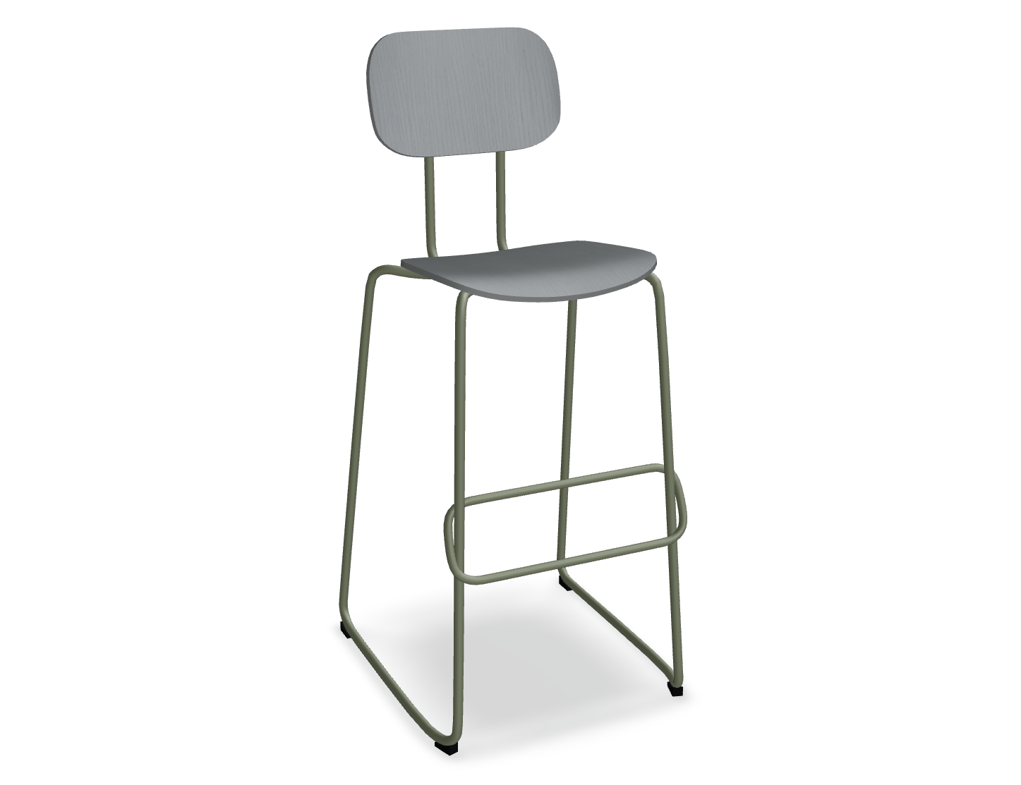 Hoker NEW SCHOOL oliwkowa podstawa – metal, .mdd