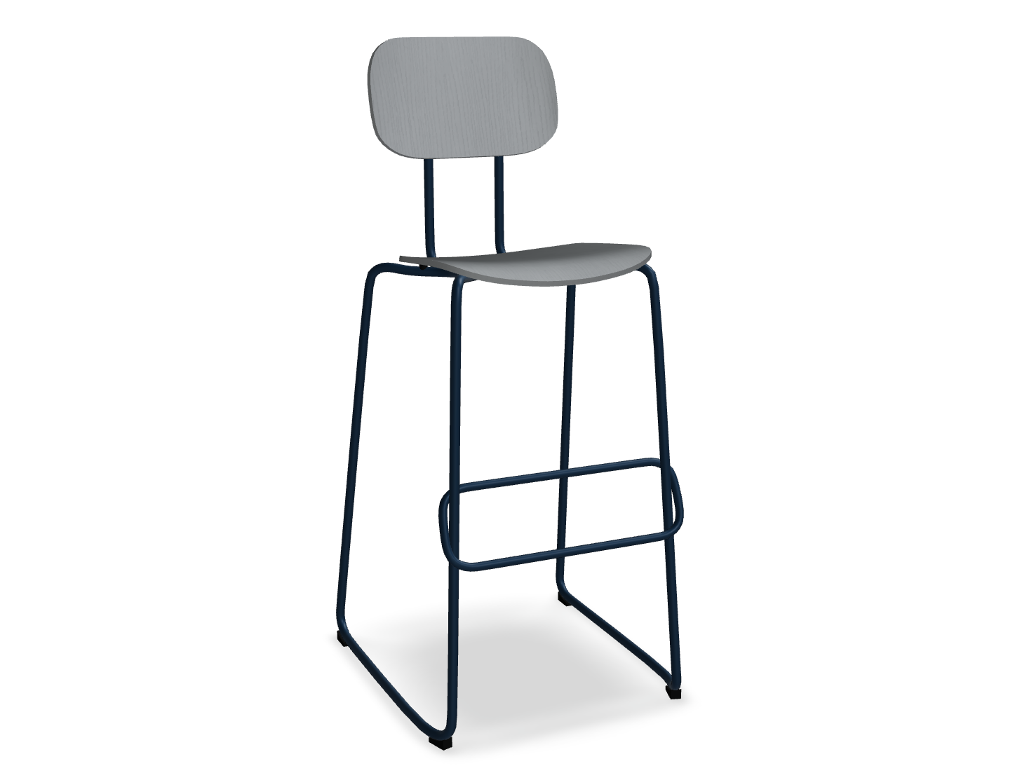 Hoker NEW SCHOOL niebieska podstawa – metal