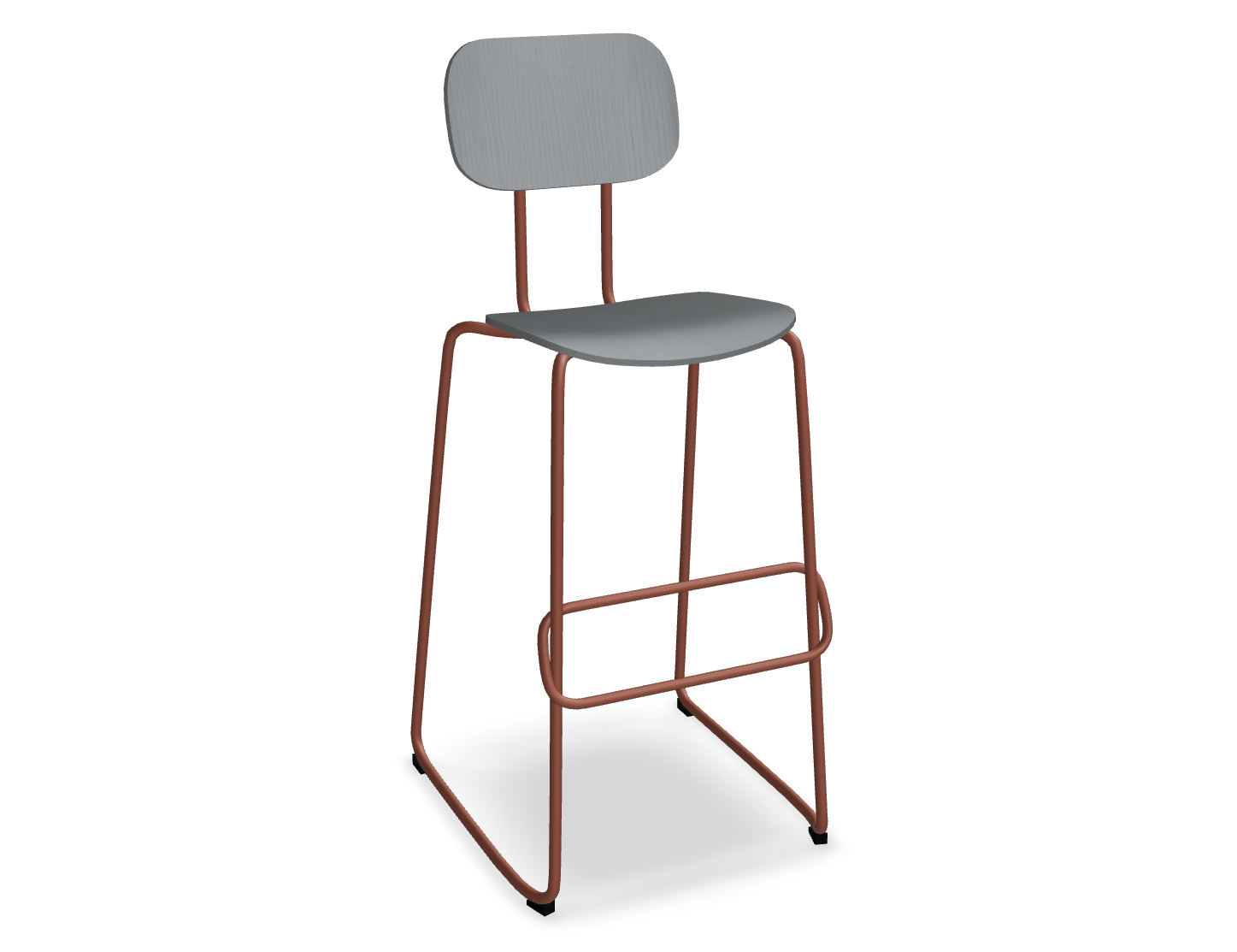 Hoker NEW SCHOOL ceglasta podstawa – metal, .mdd