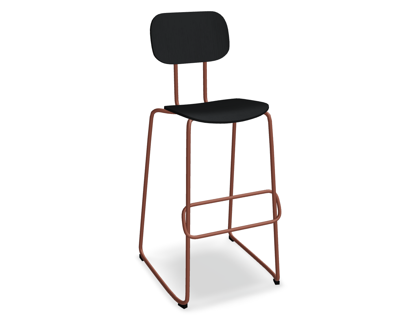 Hoker NEW SCHOOL ceglasta podstawa – styl nowoczesny