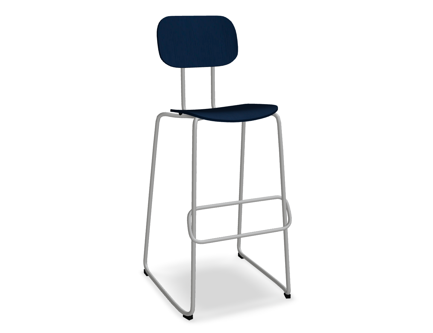 Hoker NEW SCHOOL jasnoszara podstawa – metal