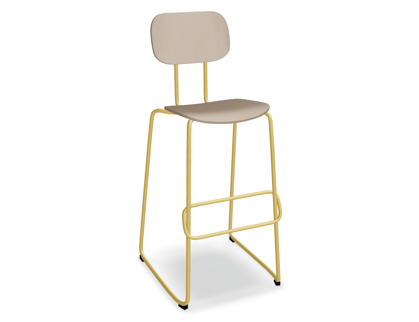 Hoker NEW SCHOOL żółta podstawa – .mdd