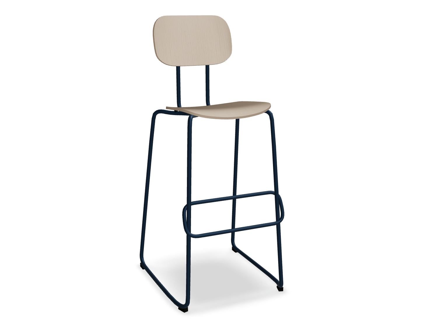 Hoker NEW SCHOOL niebieska podstawa – styl nowoczesny