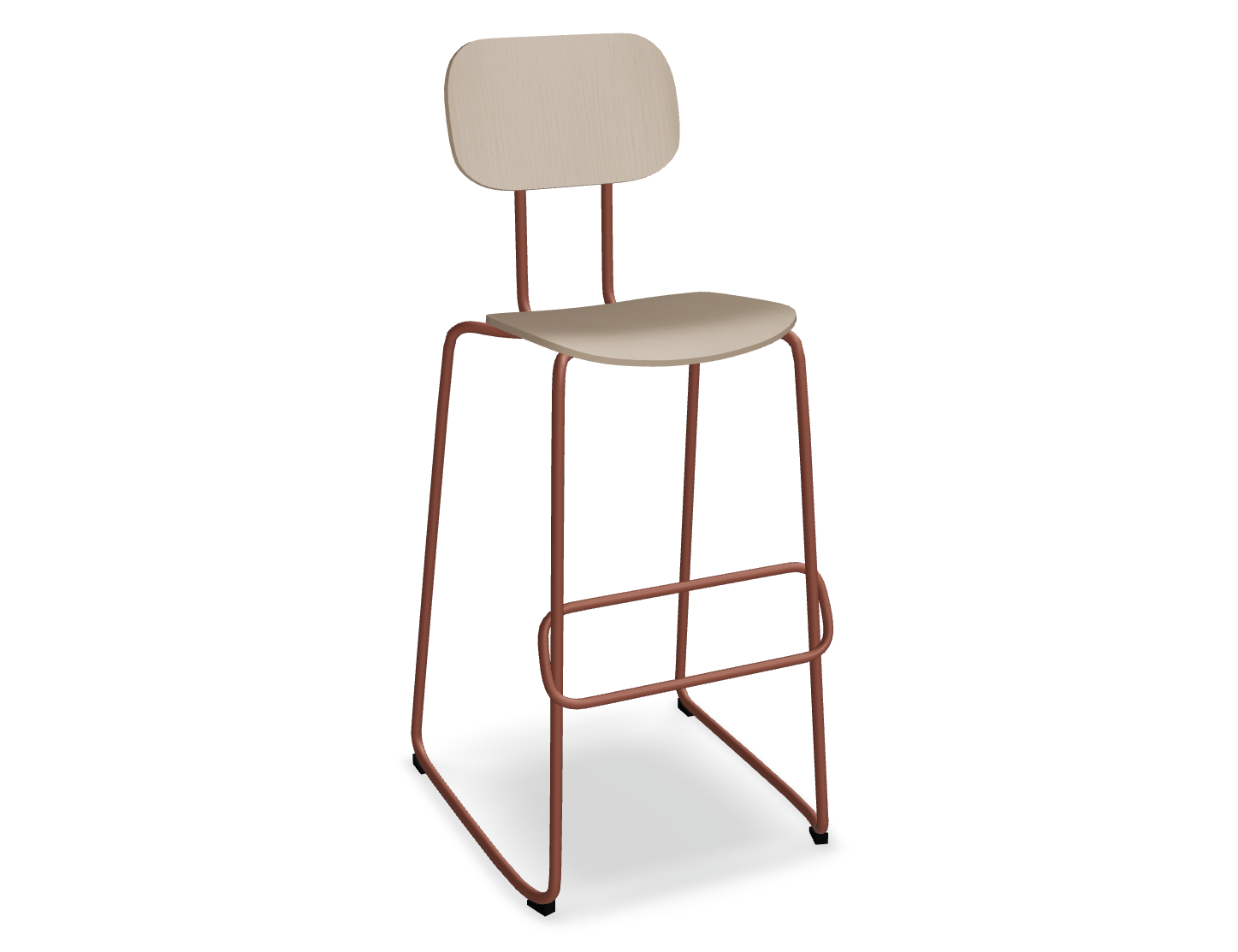 Hoker NEW SCHOOL ceglasta podstawa – .mdd
