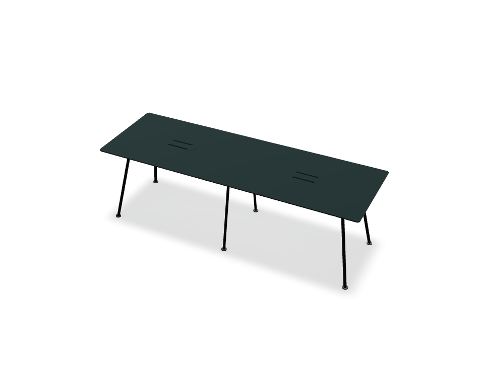 Stół NEW SCHOOL BENCH z top access – metal