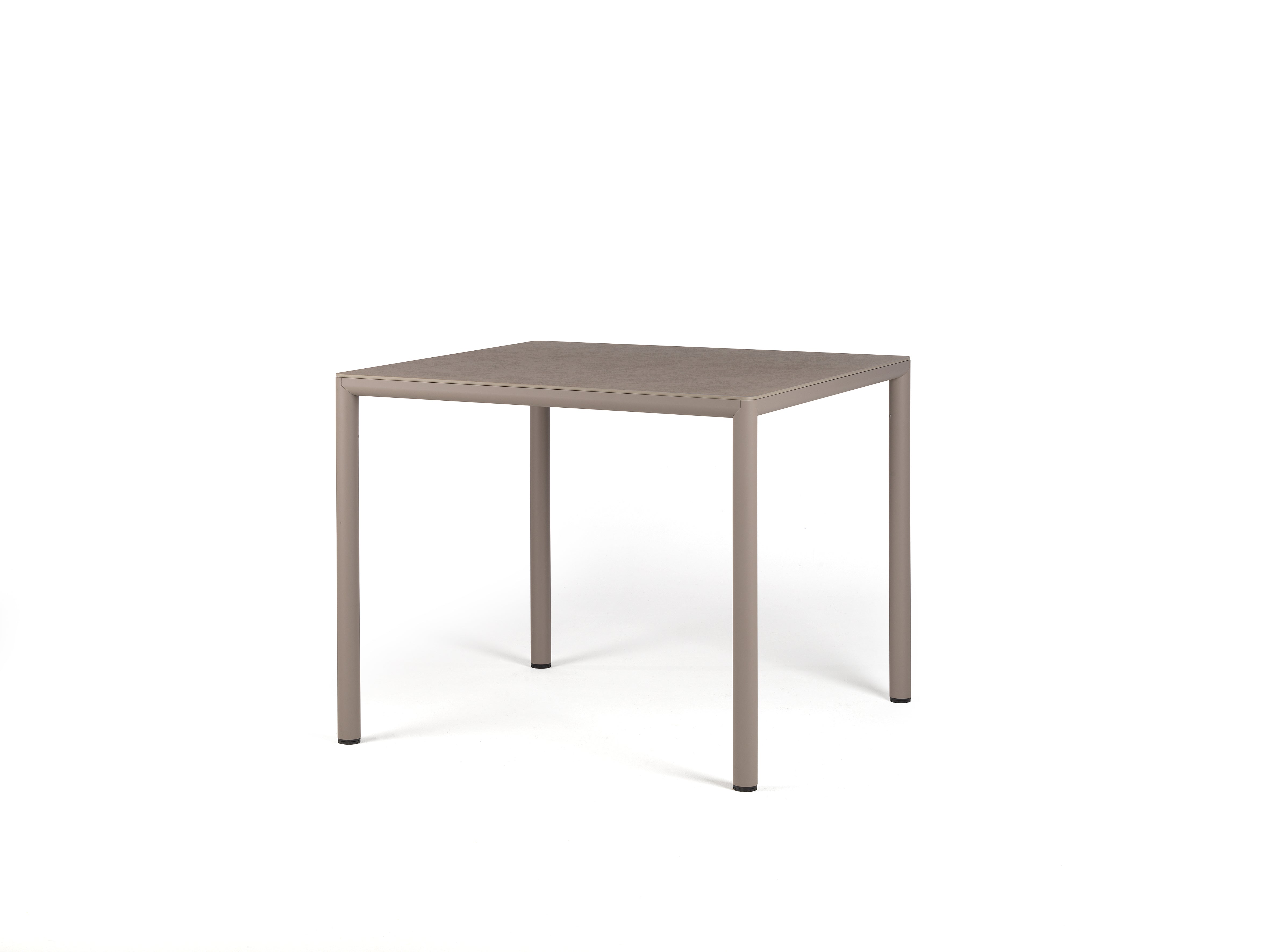 Čtvercový venkovní stolek PIAVE taupe