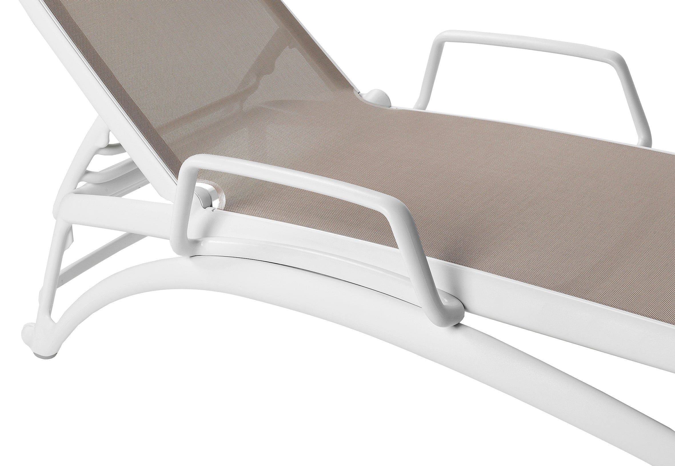 Outdoor Lounger ATLANTICO Anthracite