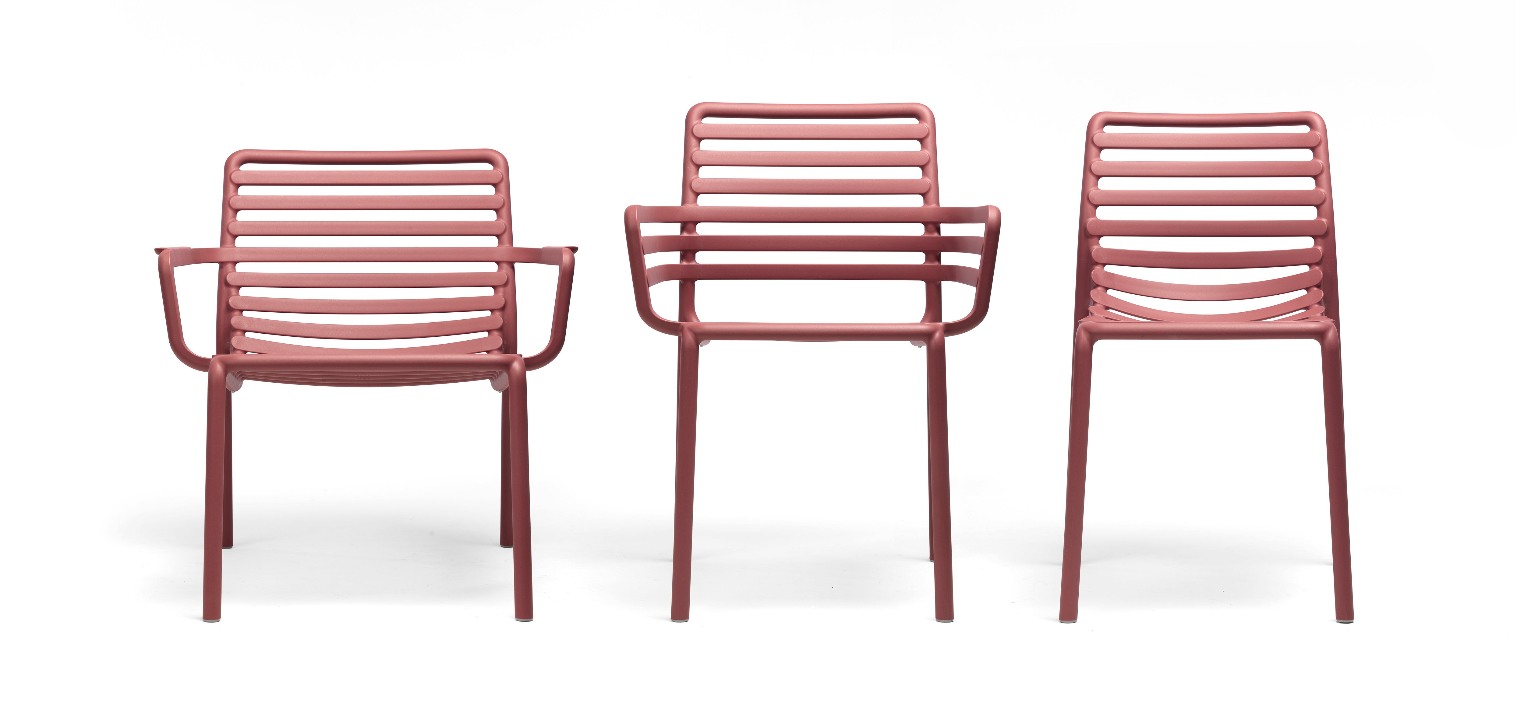 Venkovní křeslo s opěrkami DOGA cappuccino