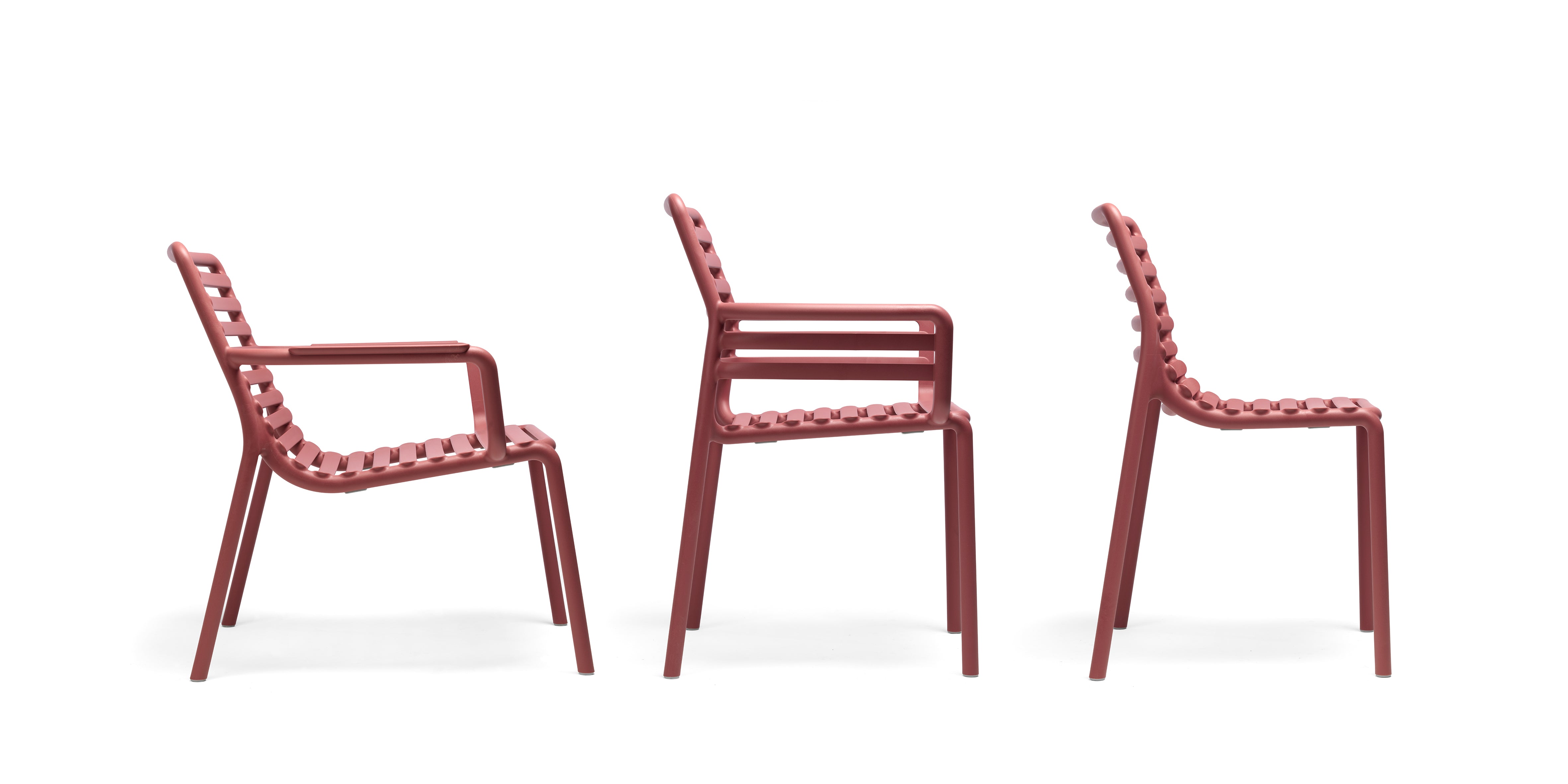 Venkovní křeslo s opěrkami DOGA cappuccino