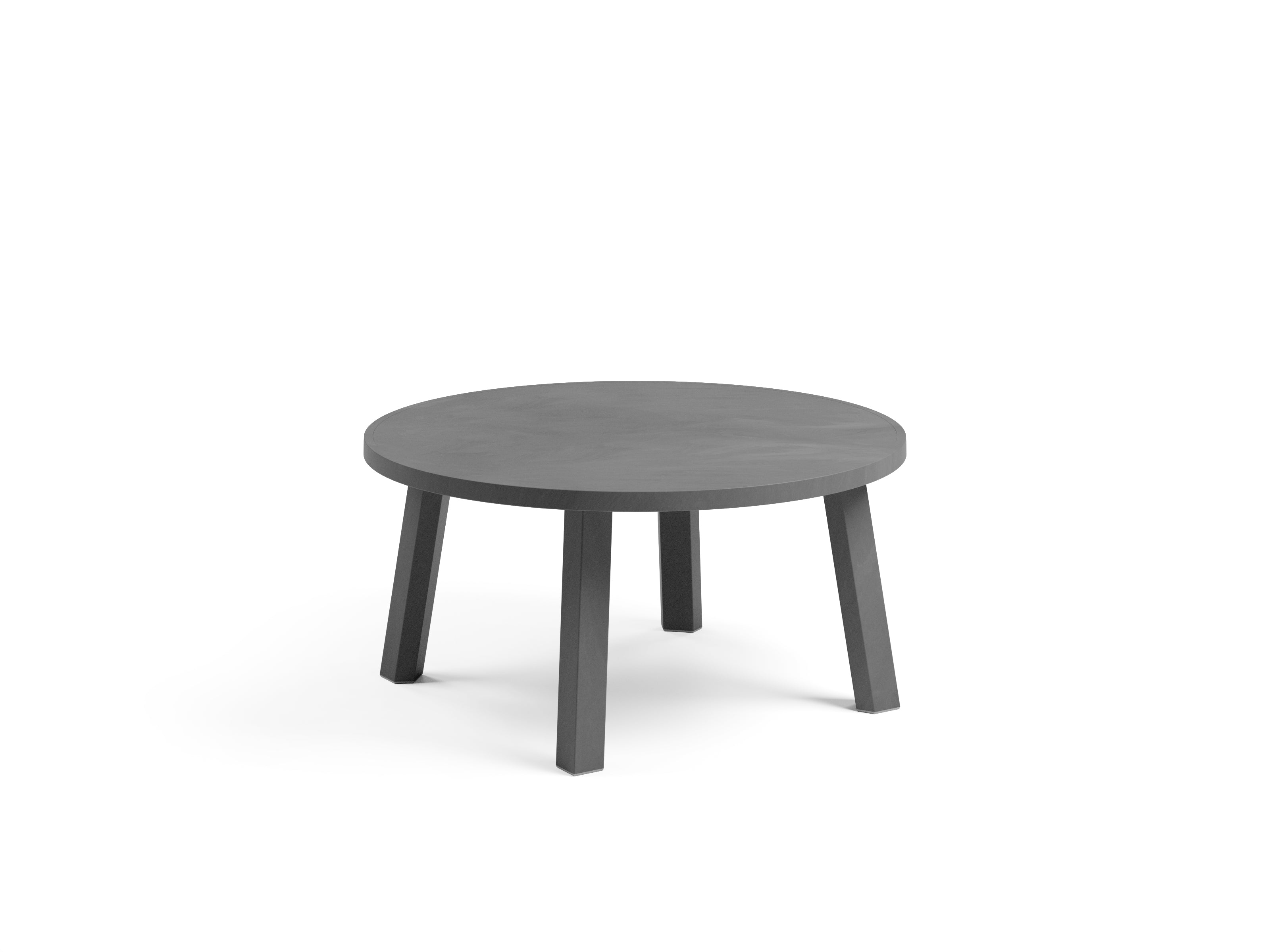 Kulatý venkovní boční stolek MAXIMO grafitový