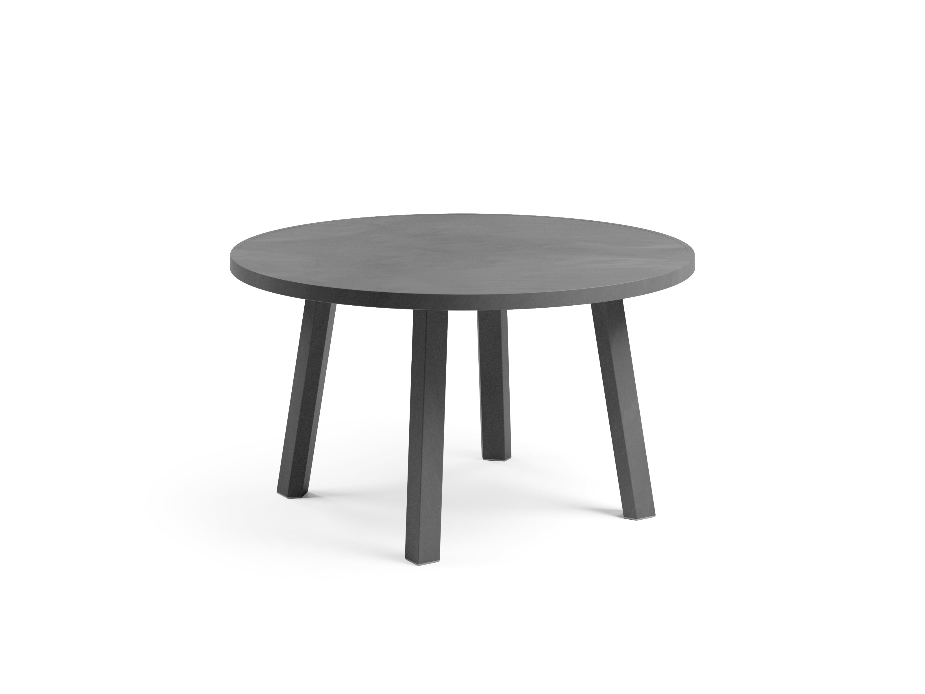 Kulatý venkovní boční stolek MAXIMO grafitový