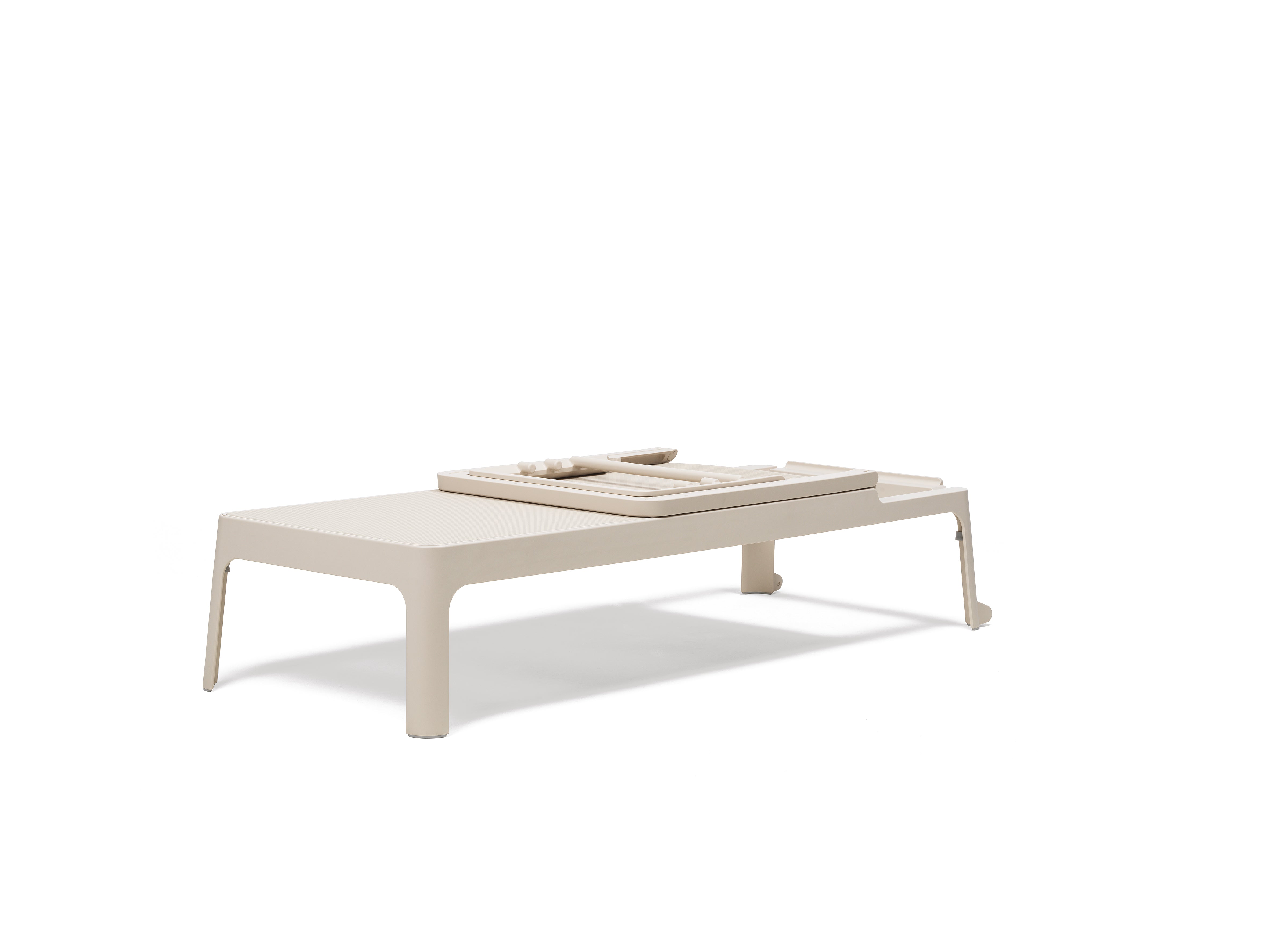 PLANO Beige Outdoor Lounger