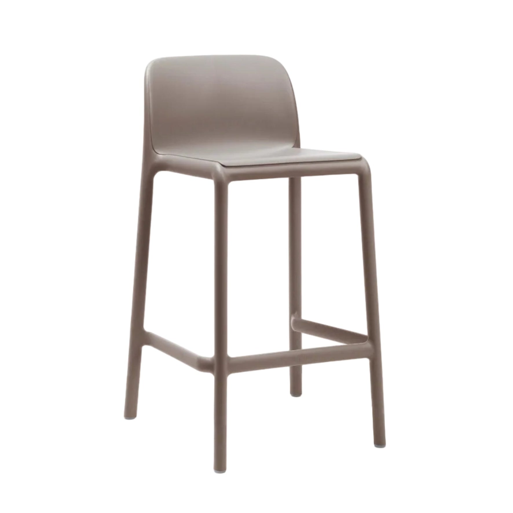 FARO taupe outdoor stool