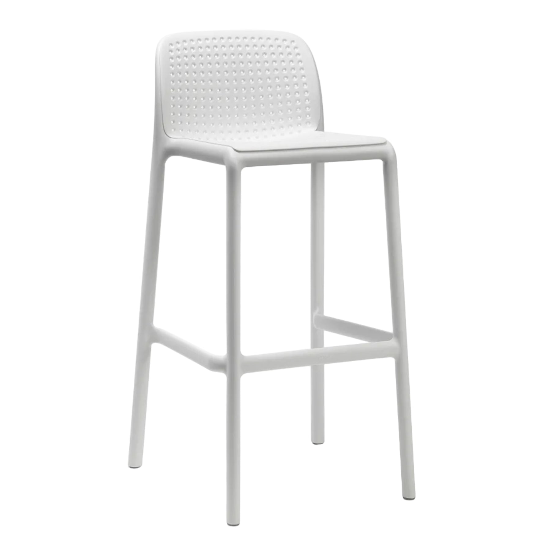 LIDO White Outdoor Stool