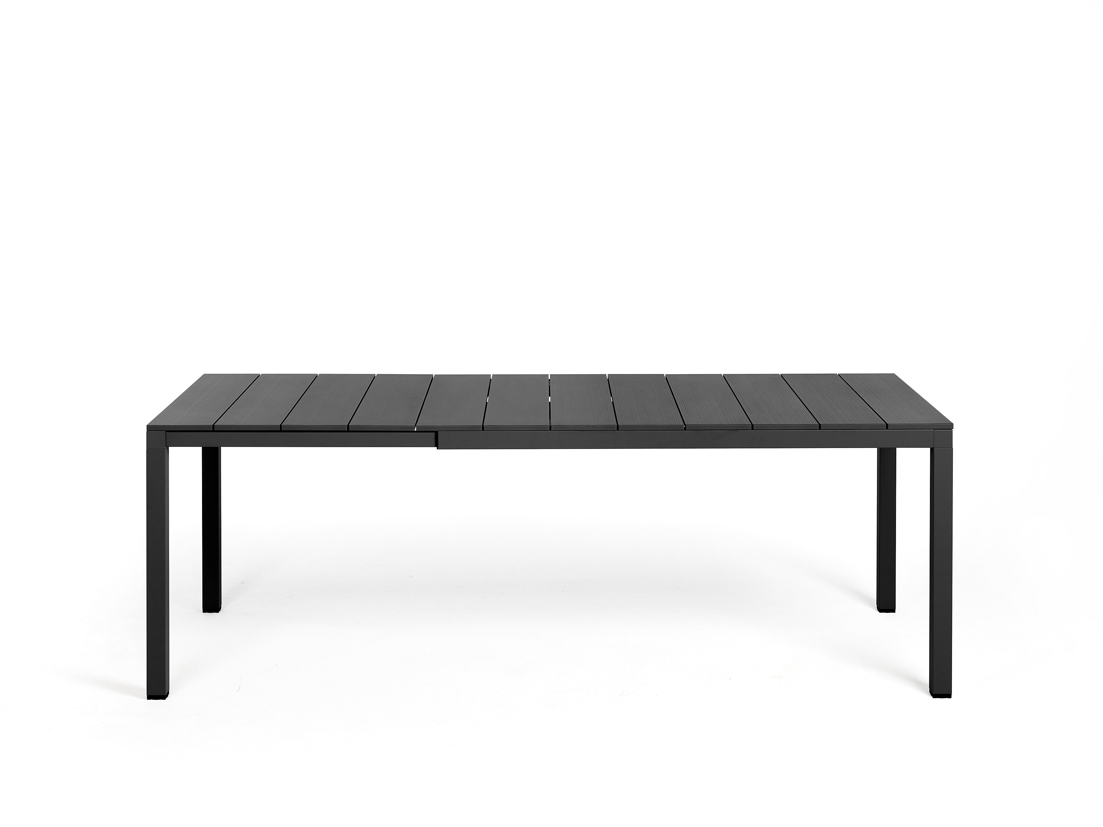 RIO anthracite extendable outdoor table